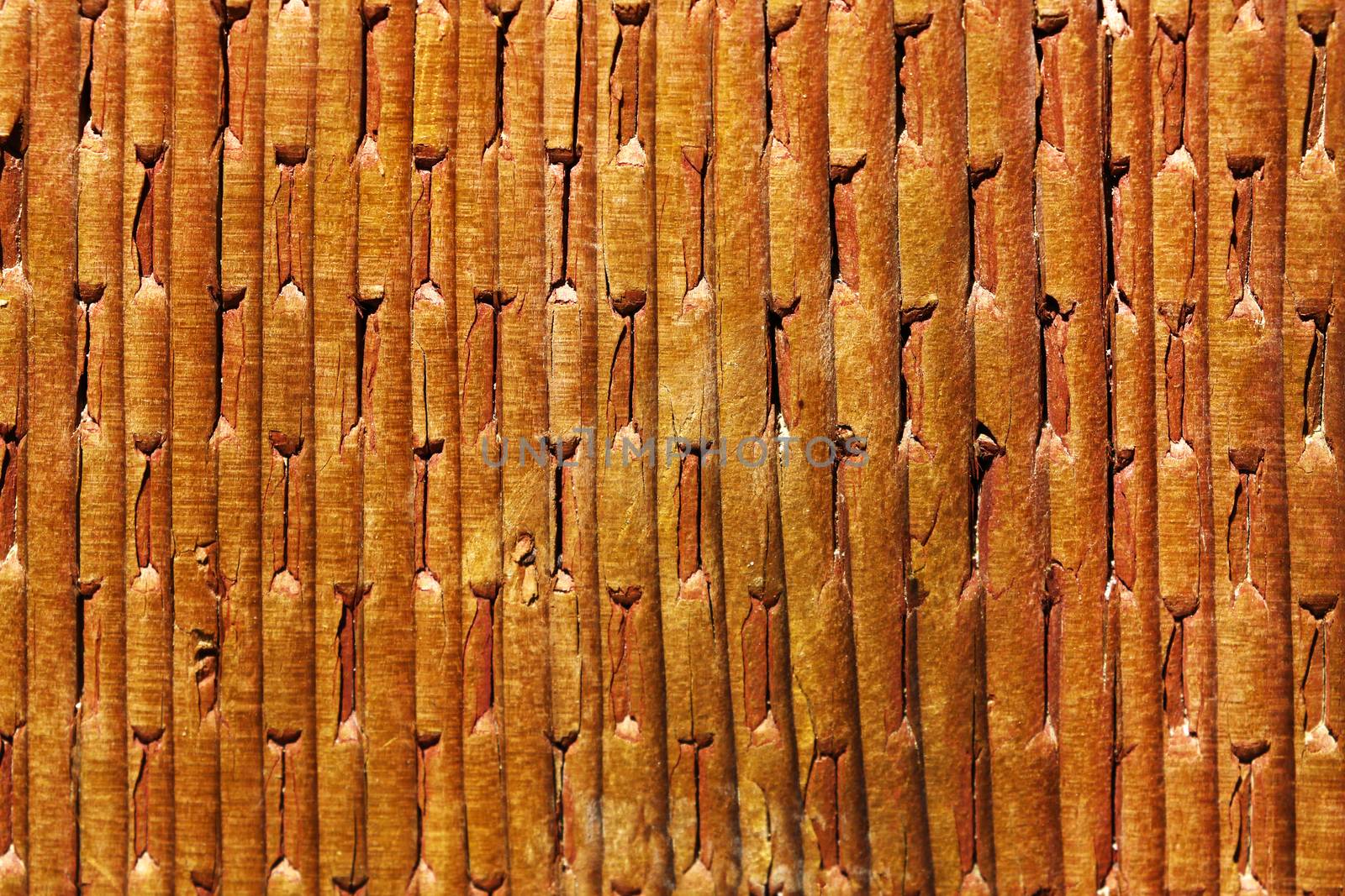 Wood texture. Surface of teak wood background for design and decoration by kip02kas