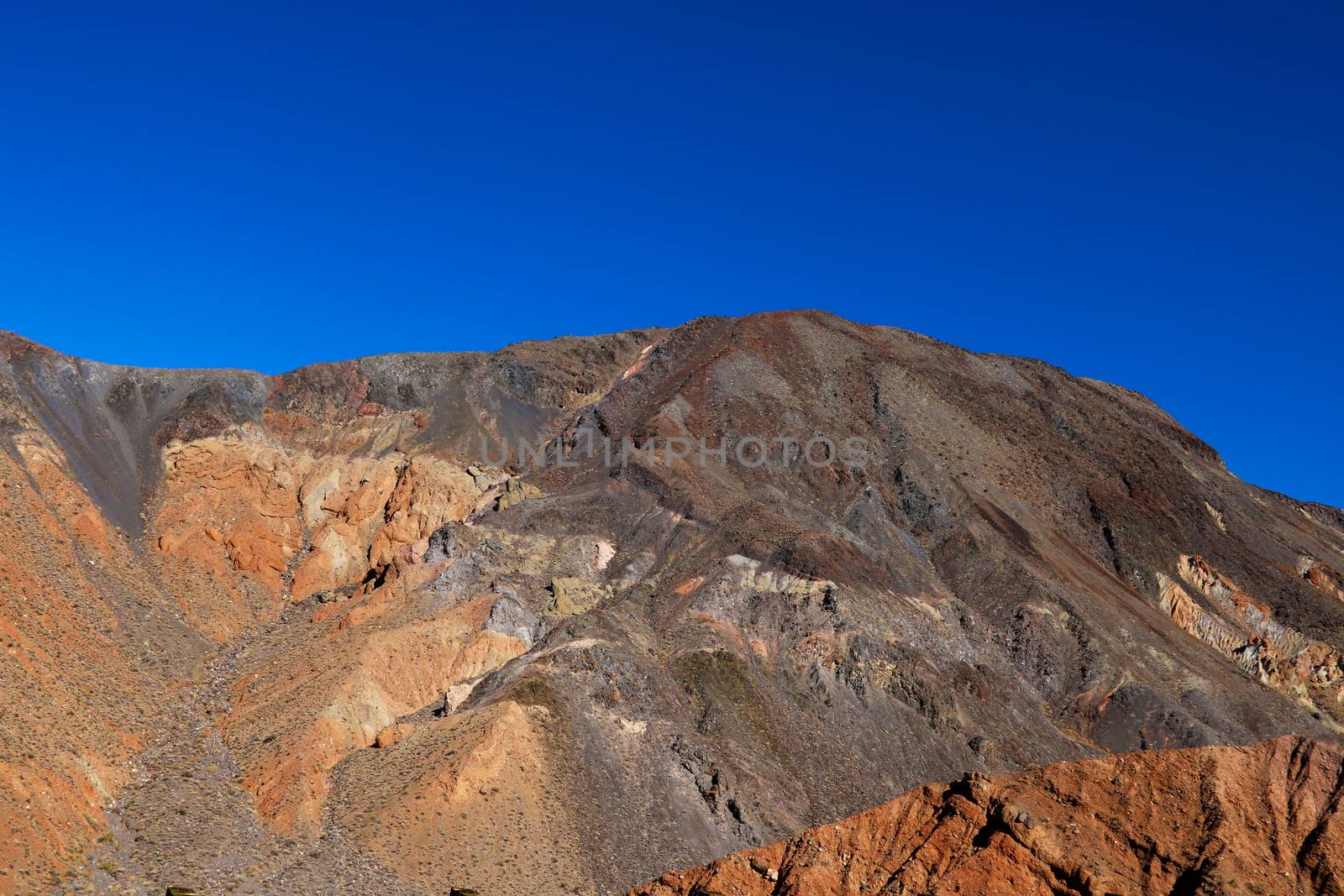 Vibrant view of Badwater basin, endorheic basin in Death Valley National Park, Death Valley, Inyo County California, USA. by kip02kas