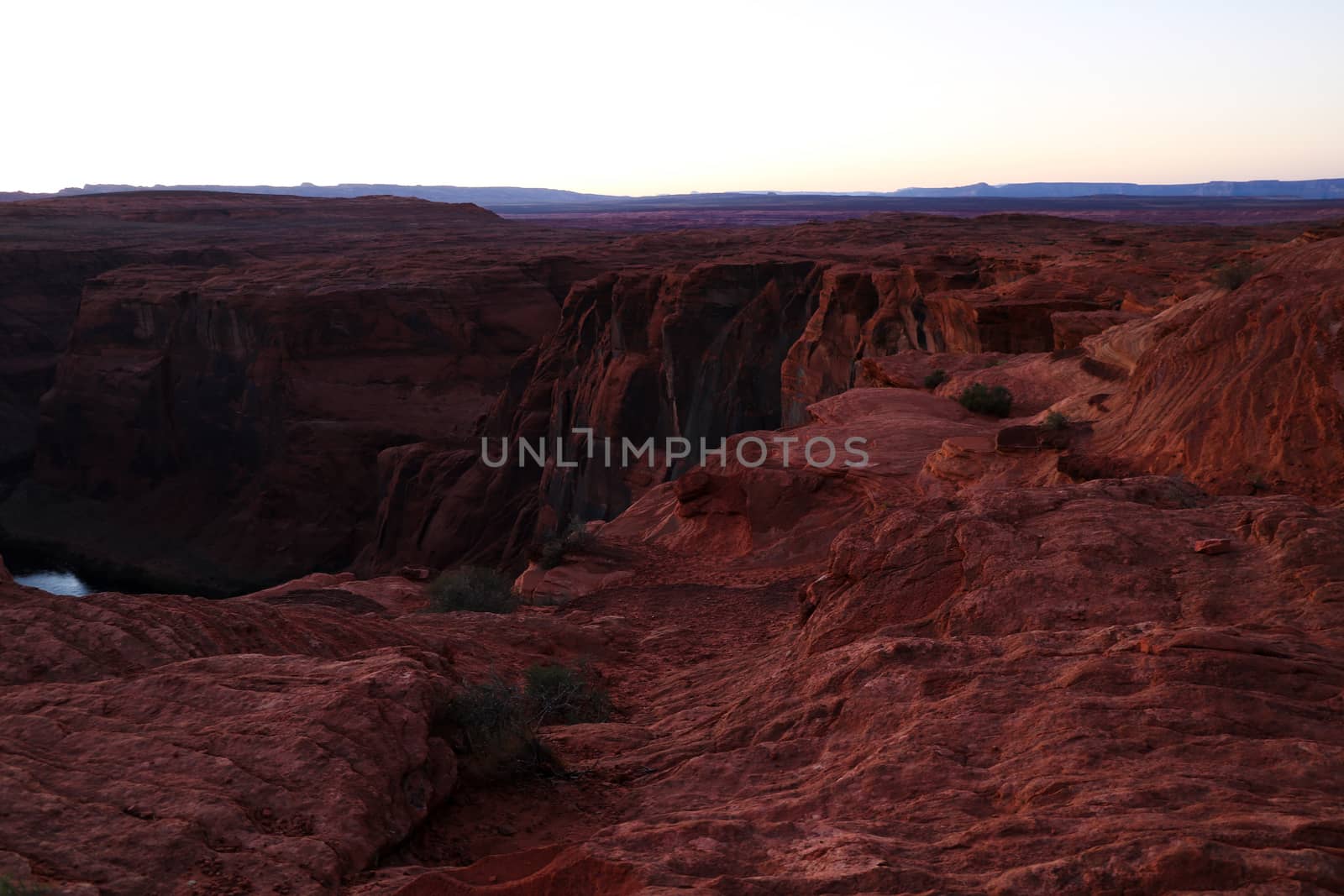 Horseshoe Bend near the town of Page in Arizona. by kip02kas