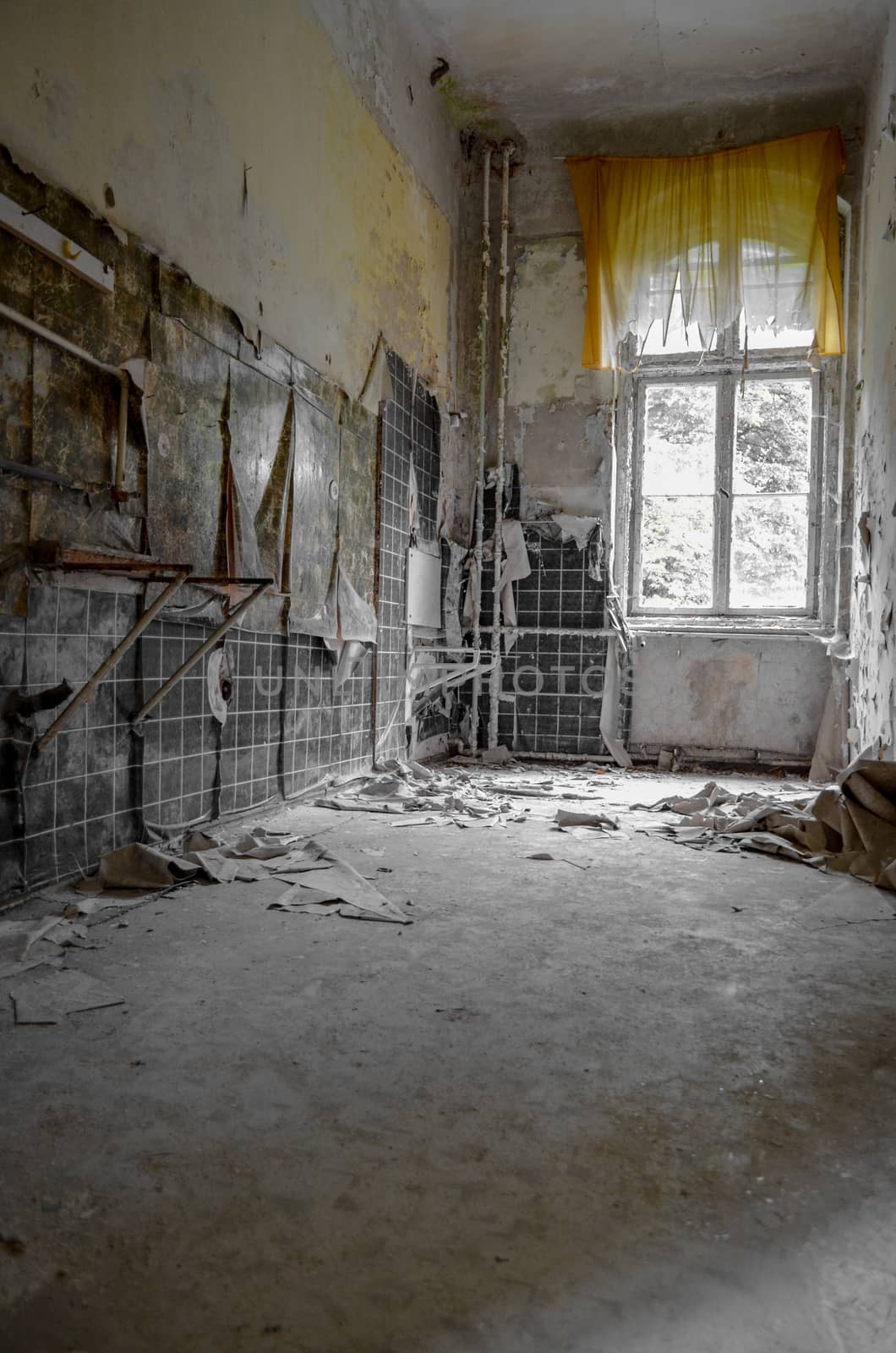 Ruins of Beelitz-Heilstätten Lost place Berlin Brandenburg;