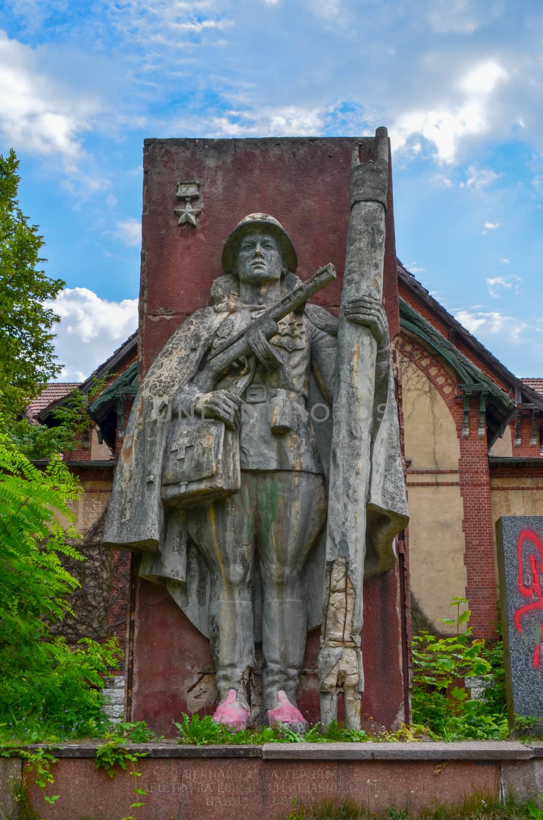 Ruins of Beelitz-Heilstätten Lost place Berlin Brandenburg;