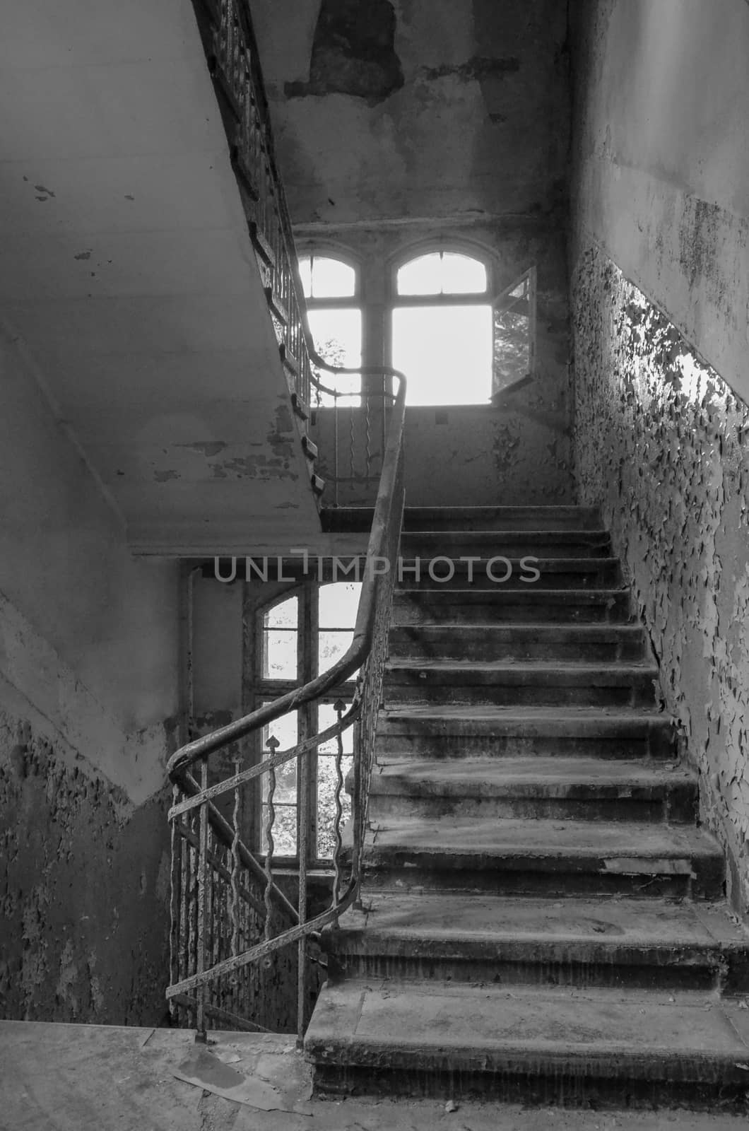 Ruins of Beelitz-Heilstätten Lost place Berlin Brandenburg;