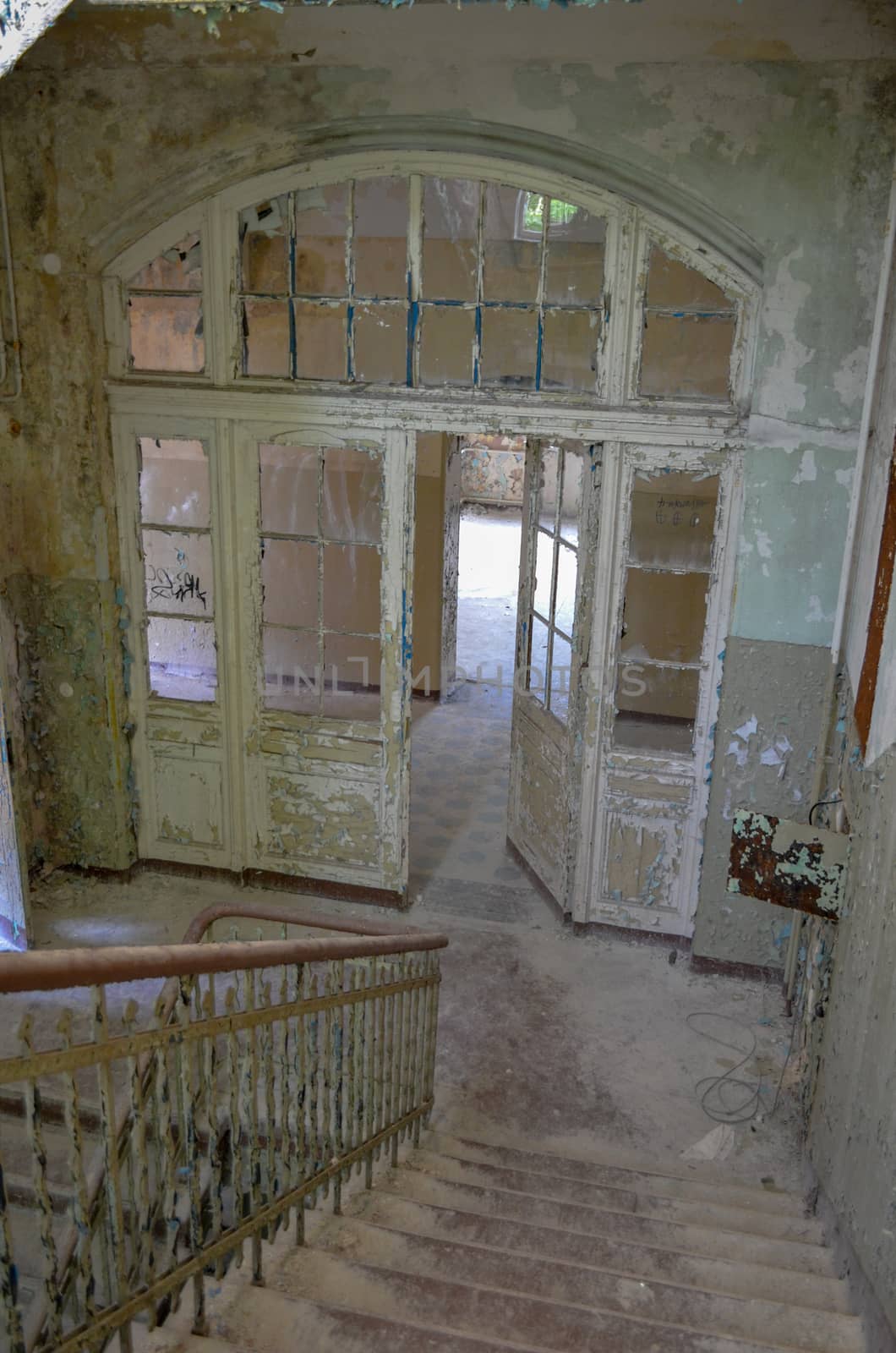 Ruins of Beelitz-Heilstätten Lost place Berlin Brandenburg;