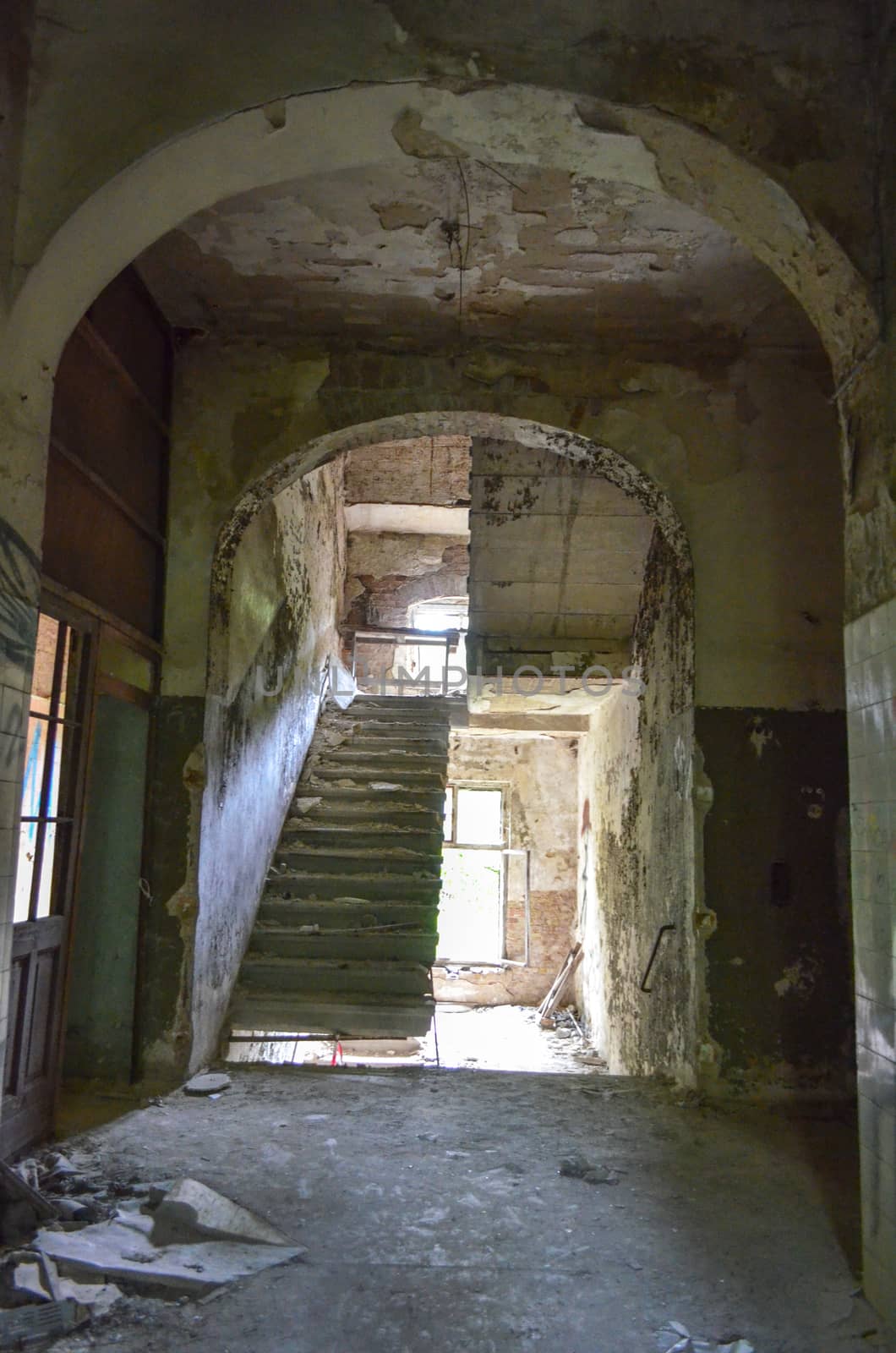Ruins of Beelitz-Heilstätten Lost place Berlin Brandenburg;