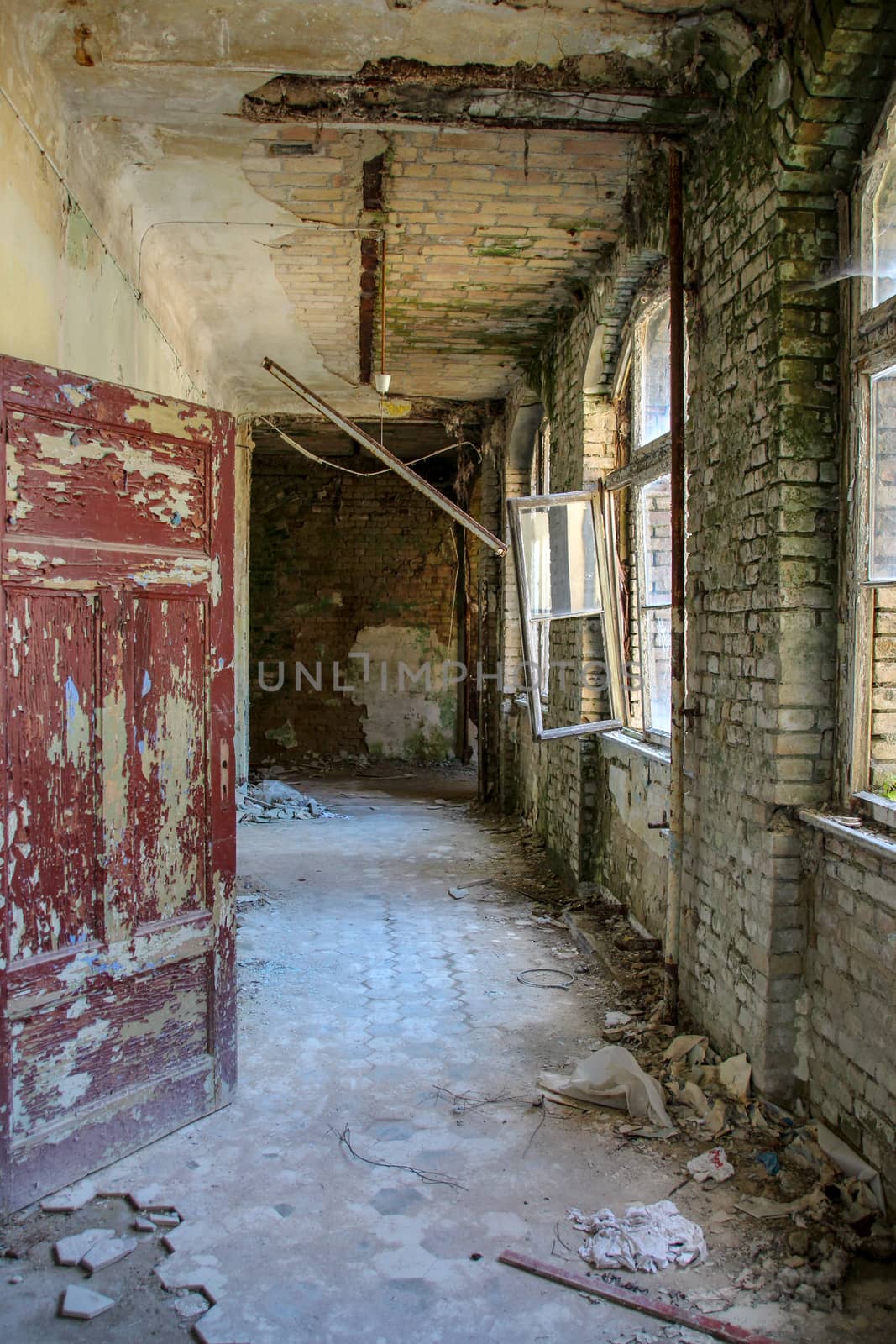 Ruins of Beelitz-Heilstätten Lost place Berlin Brandenburg;
