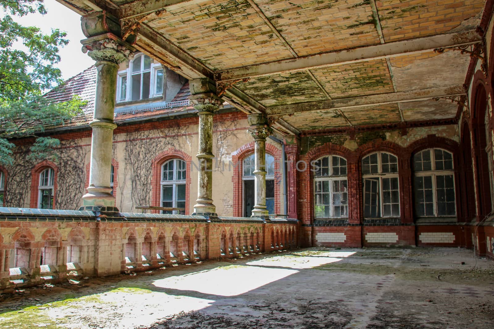Ruins of Beelitz-Heilstätten Lost place Berlin Brandenburg;