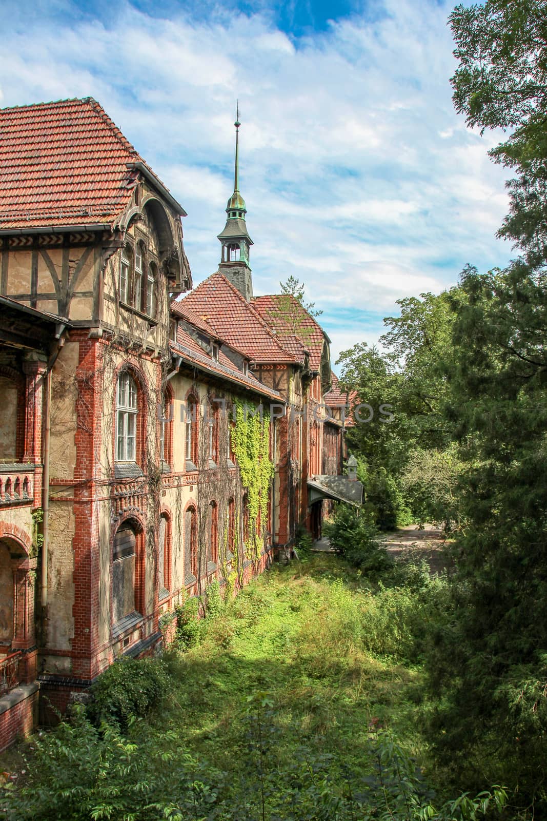 Ruins of Beelitz-Heilstätten Lost place Berlin Brandenburg;