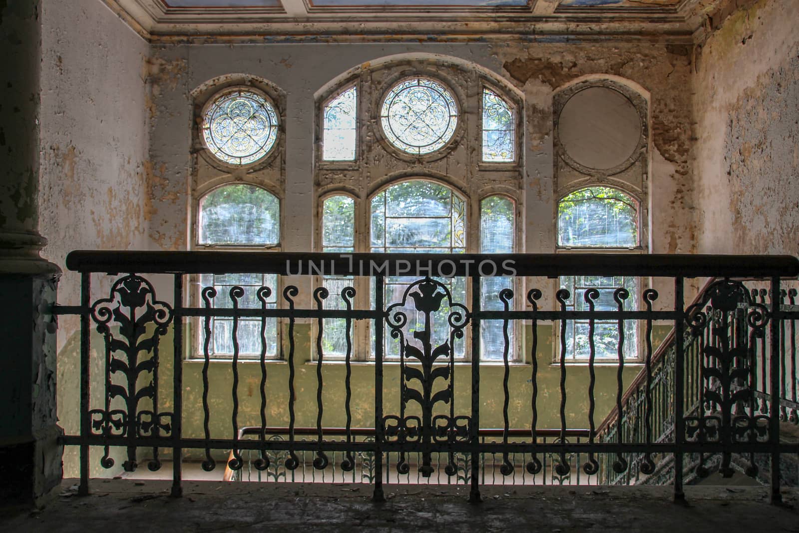 Ruins of Beelitz-Heilstätten Lost place Berlin Brandenburg;