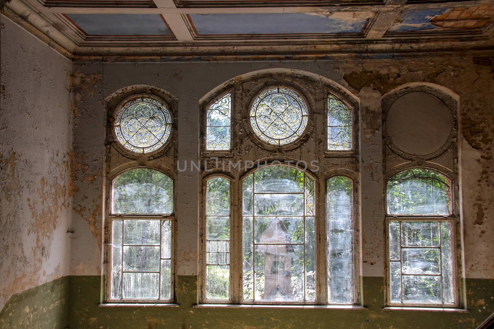 Ruins of Beelitz-Heilstätten Lost place Berlin Brandenburg;