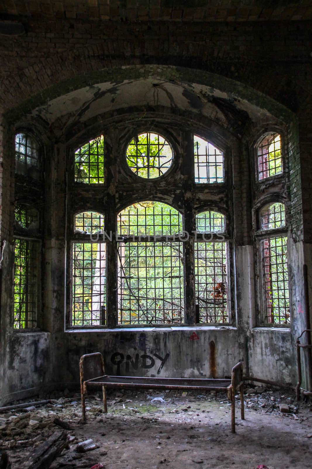 Ruins of Beelitz-Heilstätten Lost place Berlin Brandenburg;