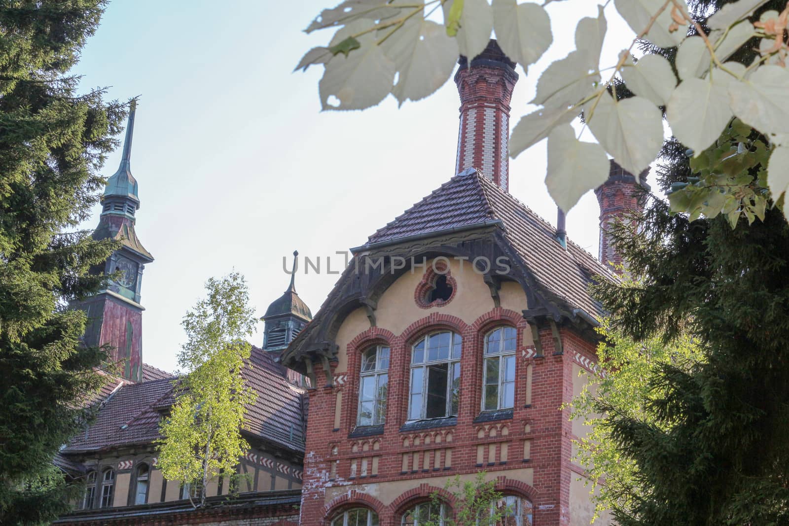 Ruins of Beelitz-Heilstätten Lost place Berlin Brandenburg;