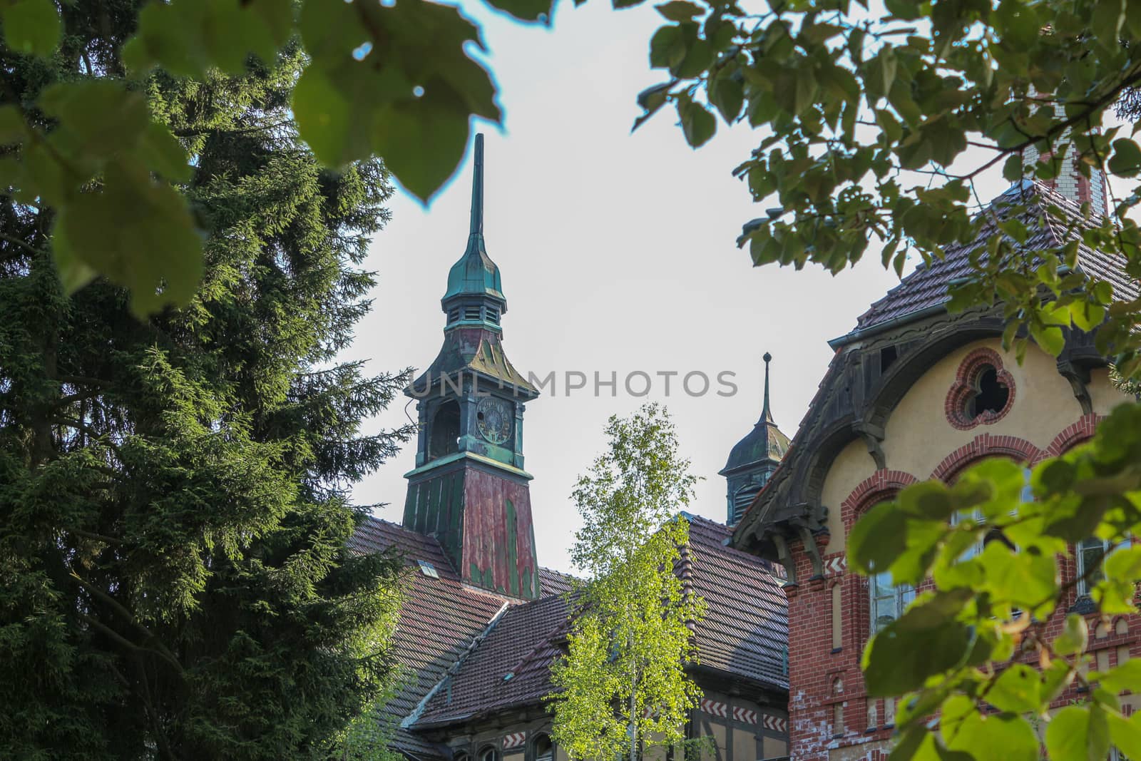 Ruins of Beelitz-Heilstätten Lost place Berlin Brandenburg;