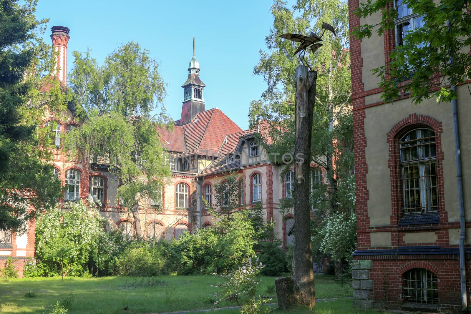 Ruins of Beelitz-Heilstätten Lost place Berlin Brandenburg;