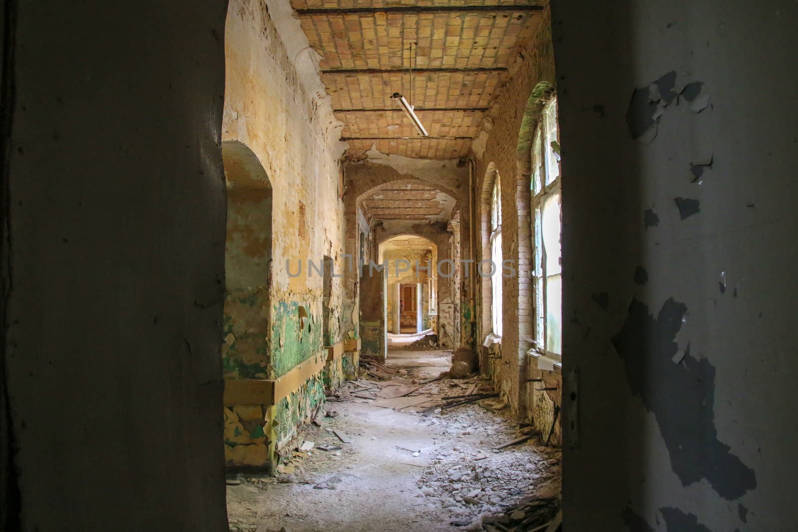 Ruins of Beelitz-Heilstätten Lost place Berlin Brandenburg;