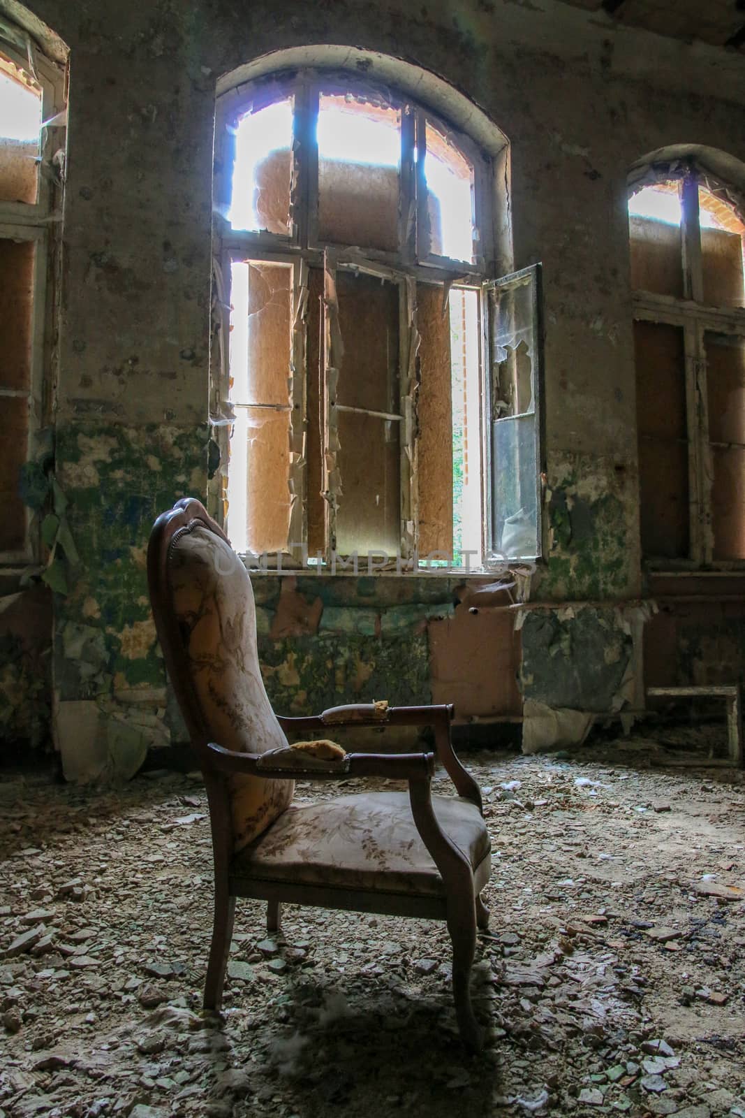 Ruins of Beelitz-Heilstätten Lost place Berlin Brandenburg;
