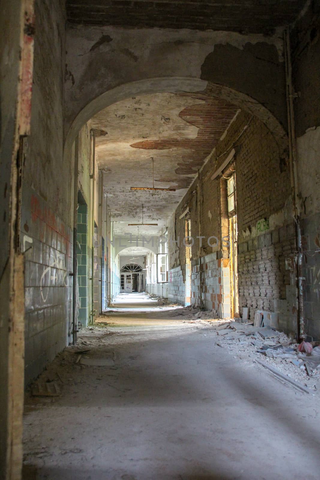 Ruins of Beelitz-Heilstätten Lost place Berlin Brandenburg;