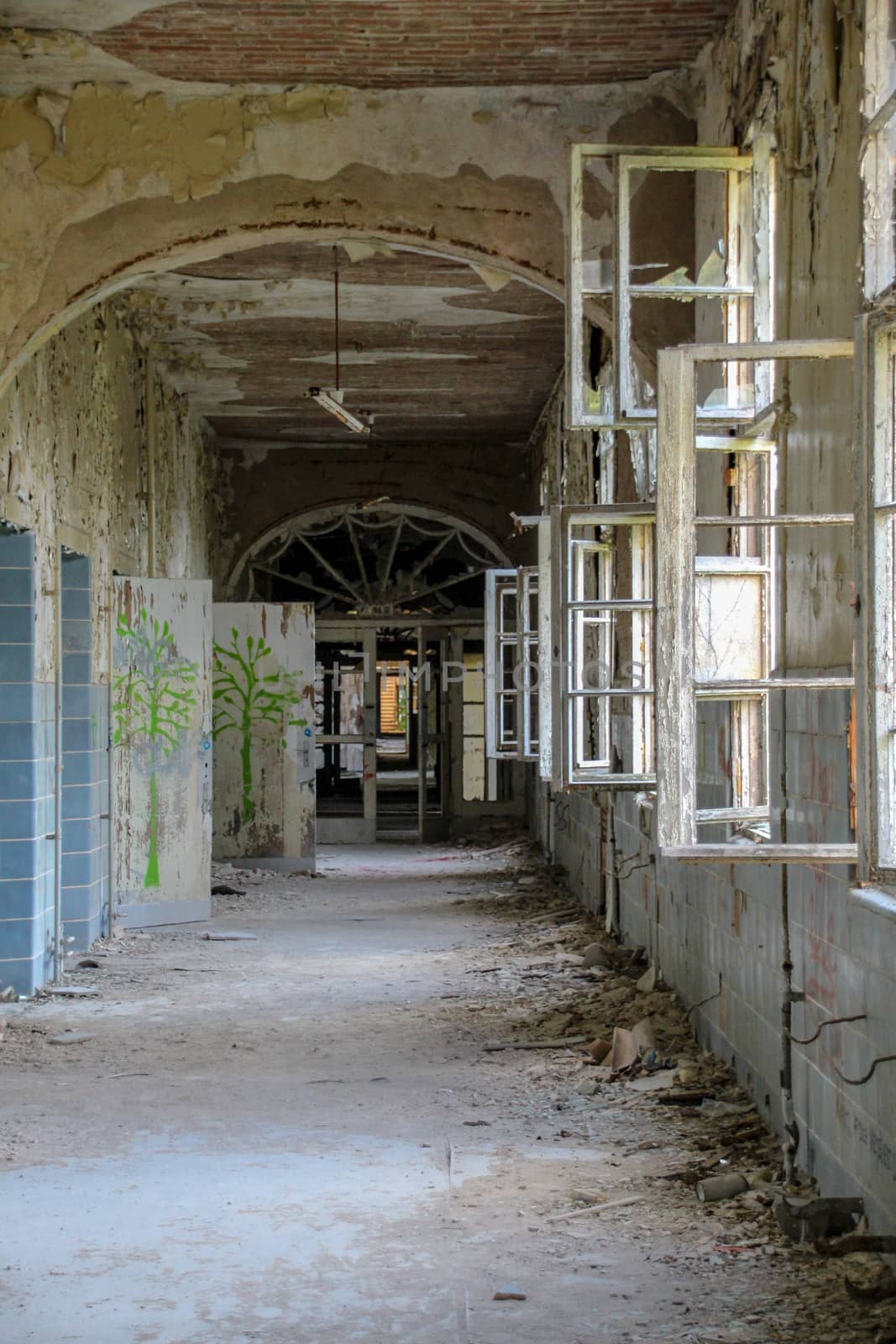 Ruins of Beelitz-Heilstätten Lost place Berlin Brandenburg;