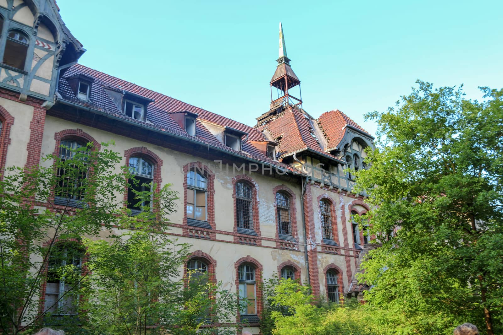 Ruins of Beelitz-Heilstätten Lost place Berlin Brandenburg;