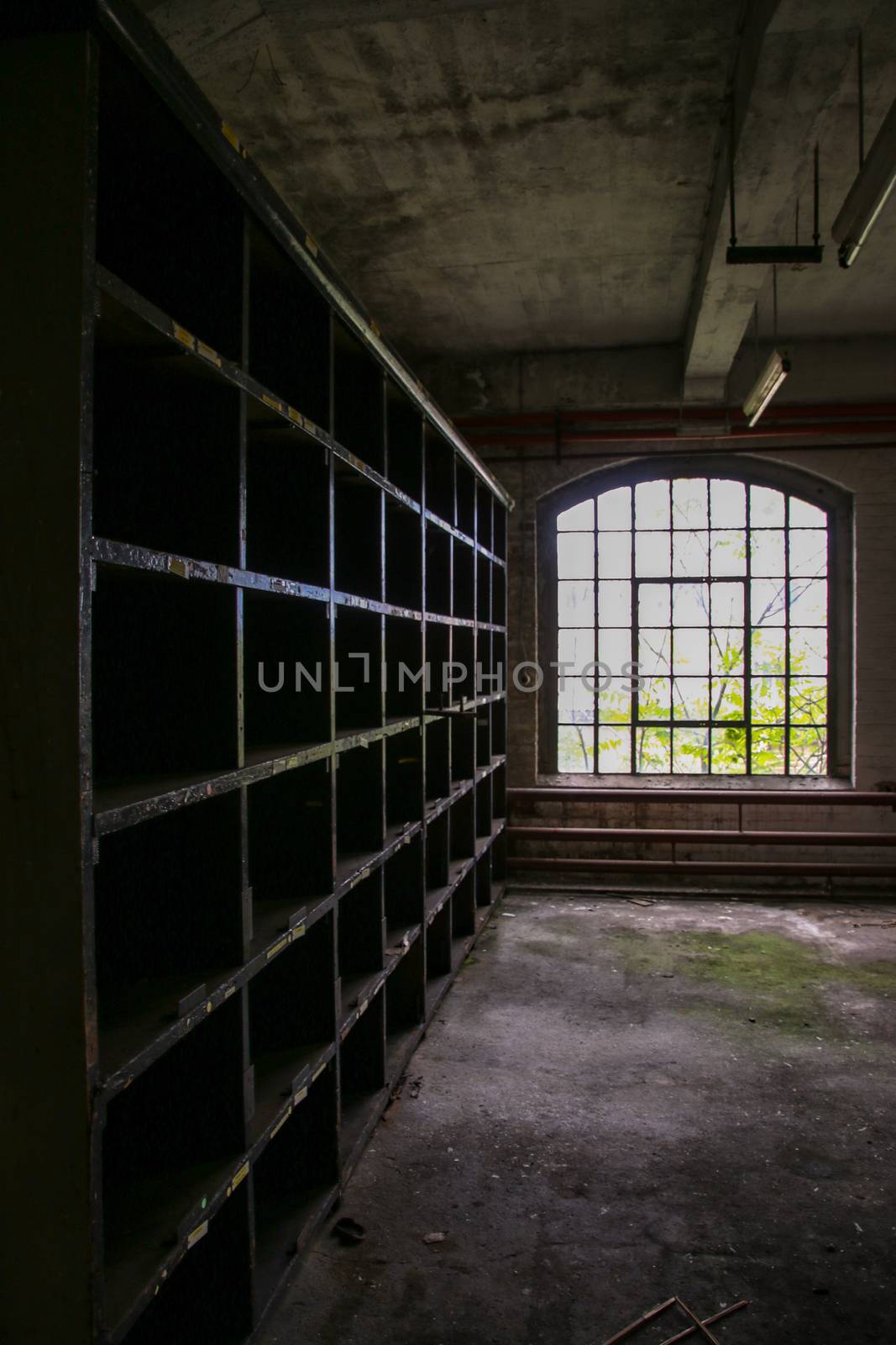 Lost Place garage of railway