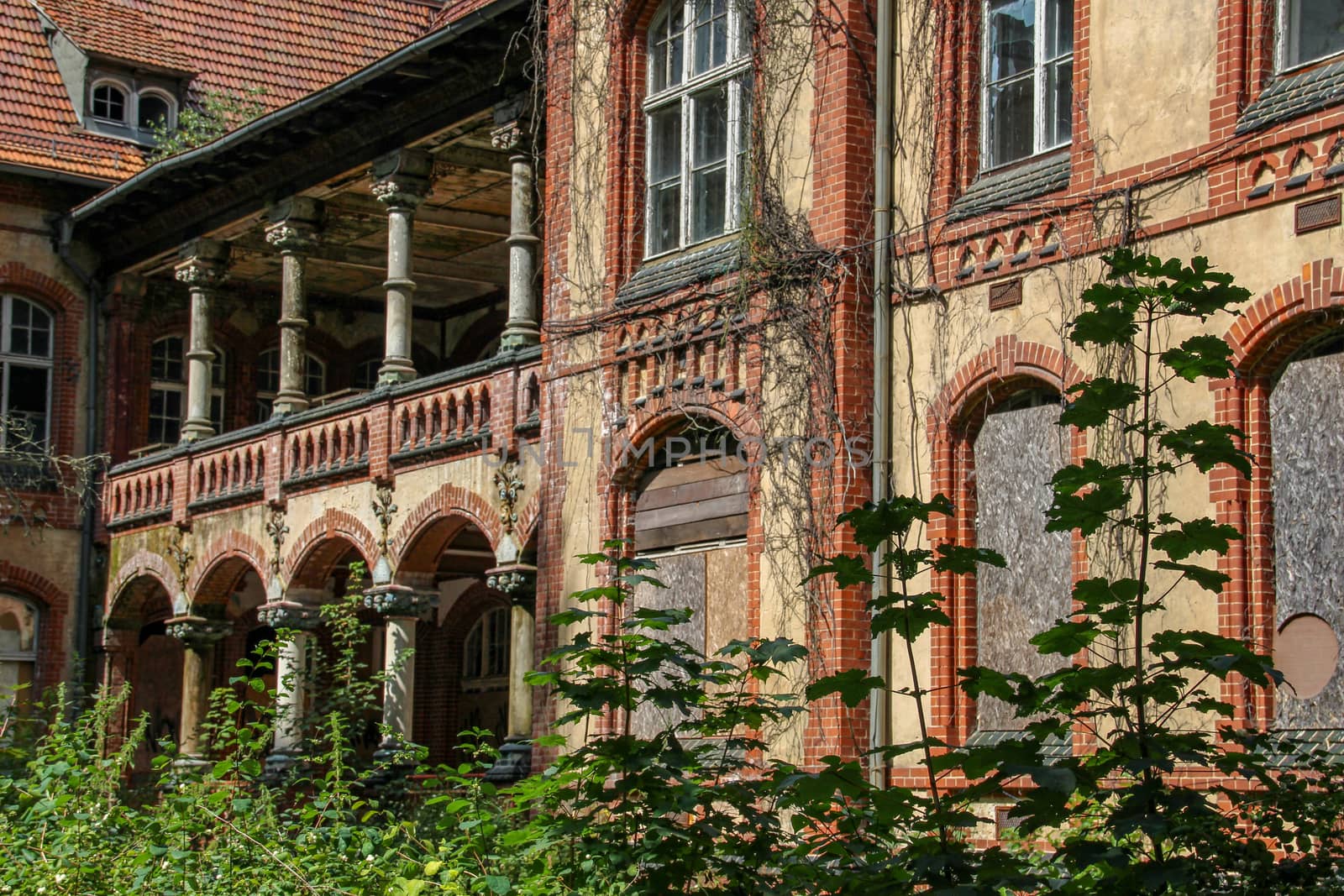 Ruins of Beelitz-Heilstätten Lost place Berlin Brandenburg;