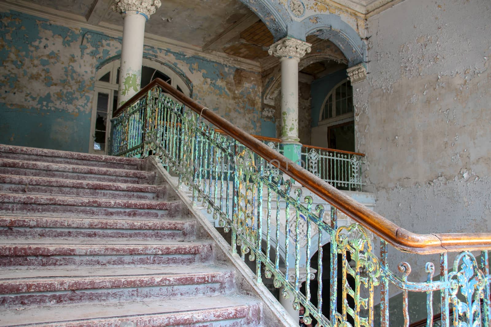 Ruins of Beelitz-Heilstätten Lost place Berlin Brandenburg;