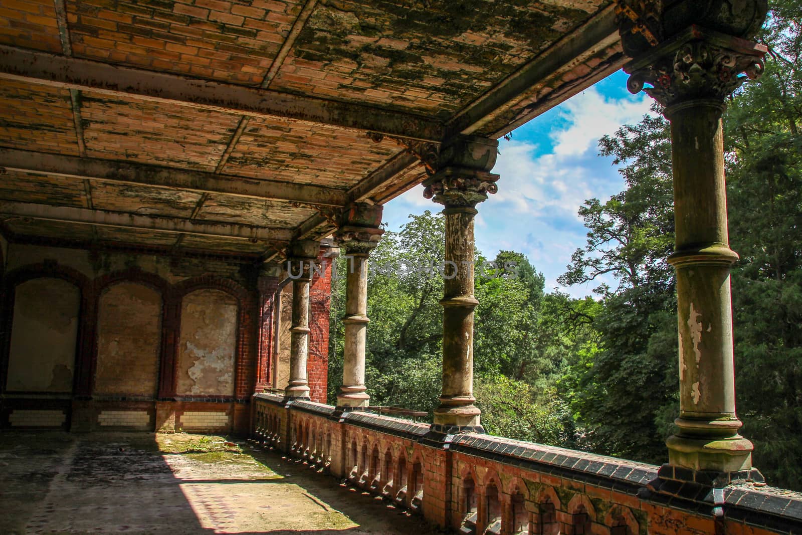 Ruins of Beelitz-Heilstätten Lost place Berlin Brandenburg;