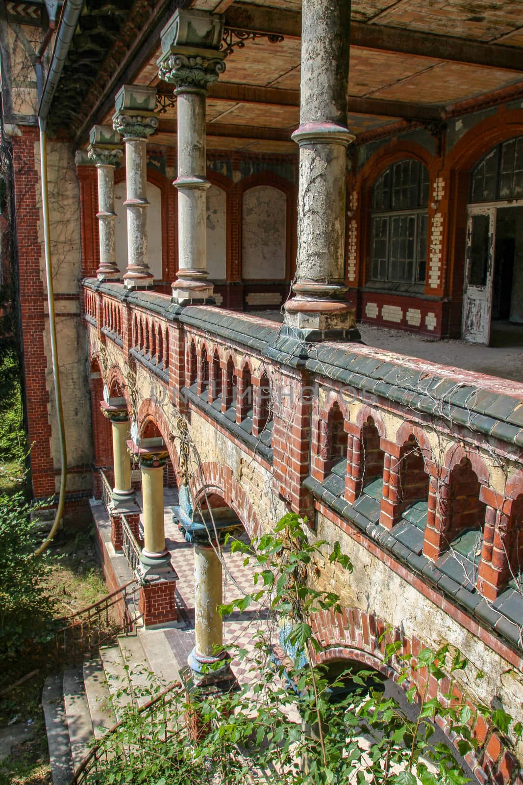 Ruins of Beelitz-Heilstätten Lost place Berlin Brandenburg;