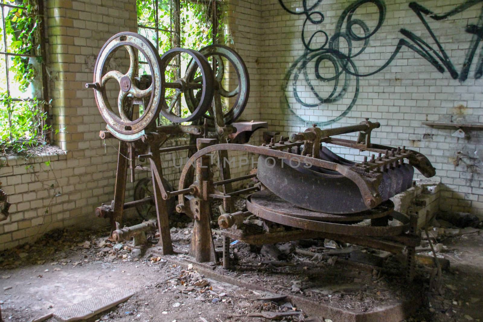 Ruins of Beelitz-Heilstätten Lost place Berlin Brandenburg;