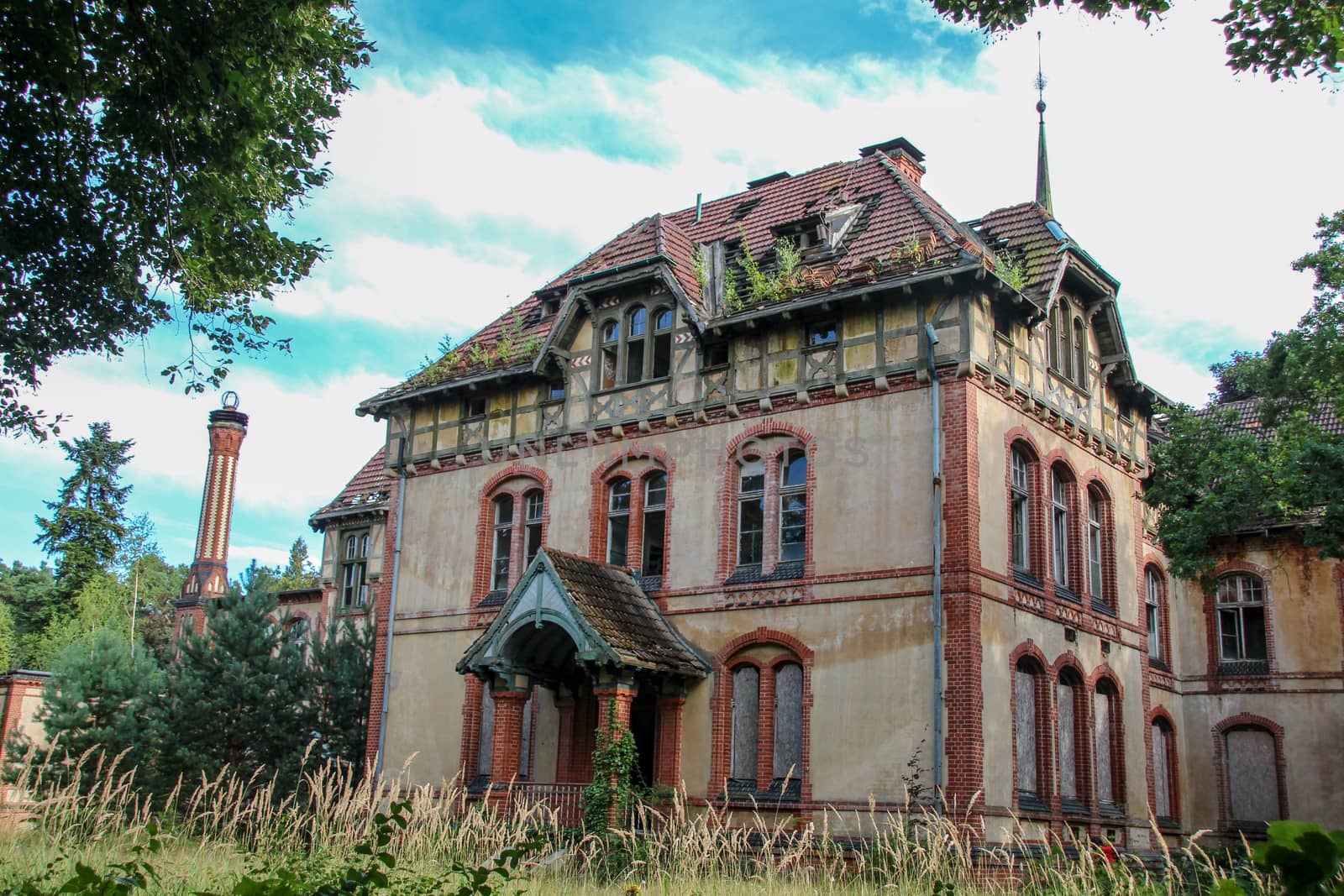 Ruins of Beelitz-Heilstätten Lost place Berlin Brandenburg;