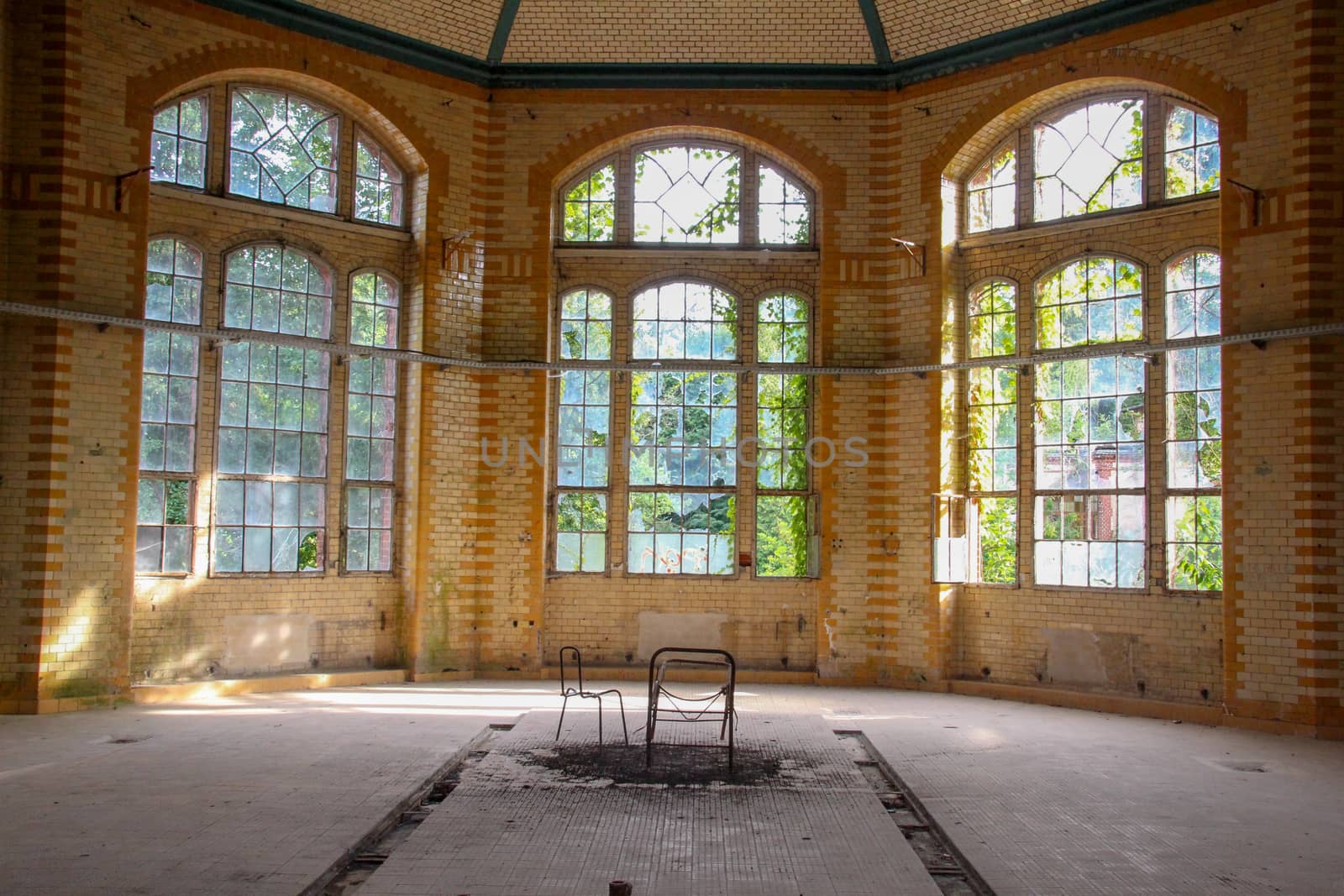Ruins of Beelitz-Heilstätten Lost place Berlin Brandenburg;