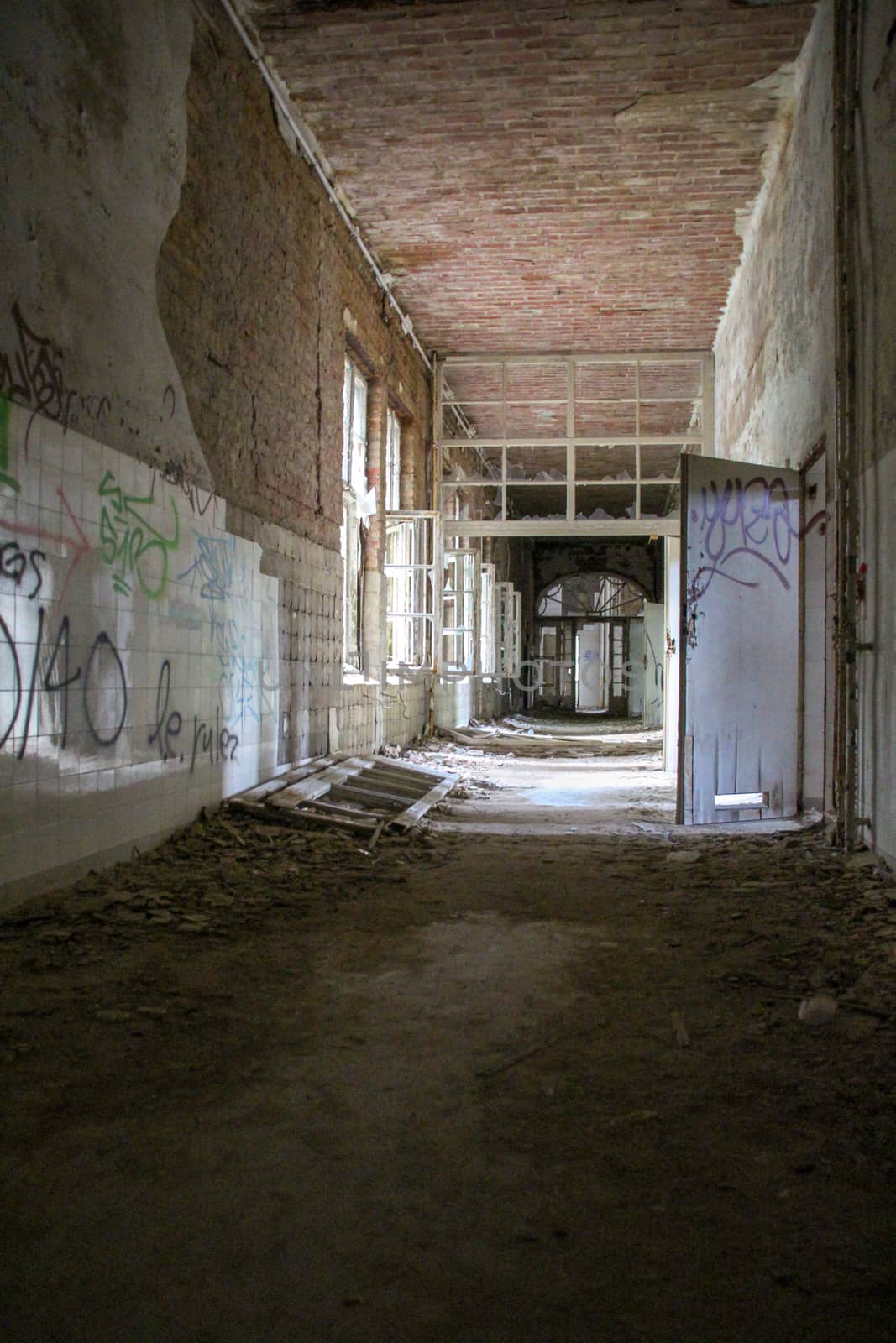 Ruins of Beelitz-Heilstätten Lost place Berlin Brandenburg;
