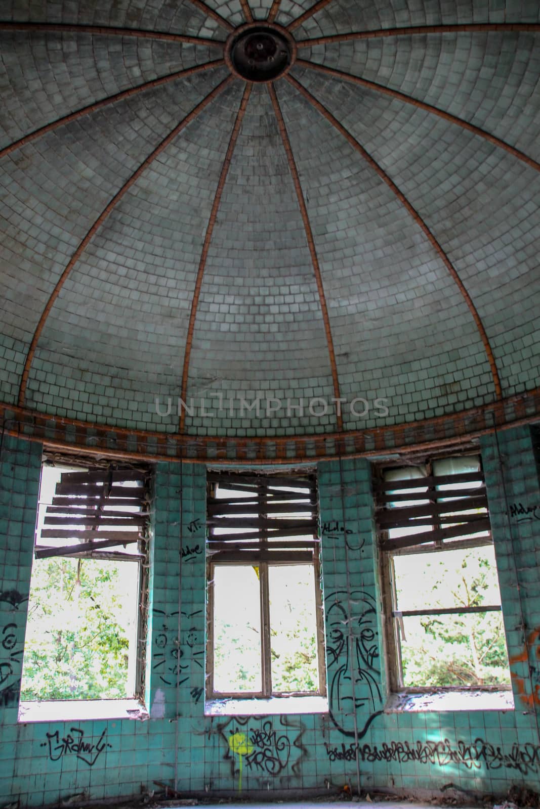 Ruins of Beelitz-Heilstätten Lost place Berlin Brandenburg;