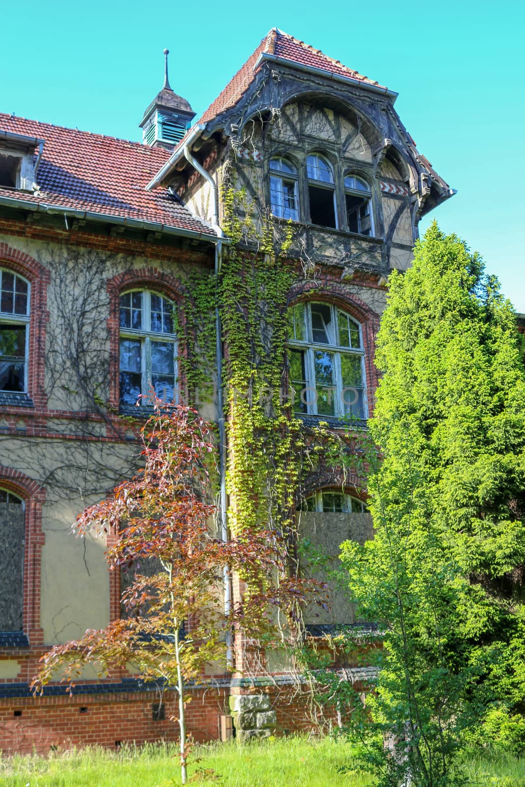 Ruins of Beelitz-Heilstätten Lost place Berlin Brandenburg;