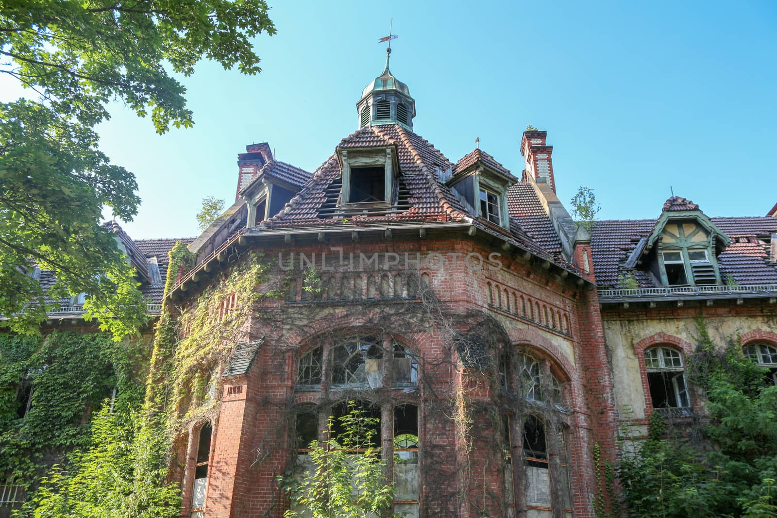 Ruins of Beelitz-Heilstätten Lost place Berlin Brandenburg;