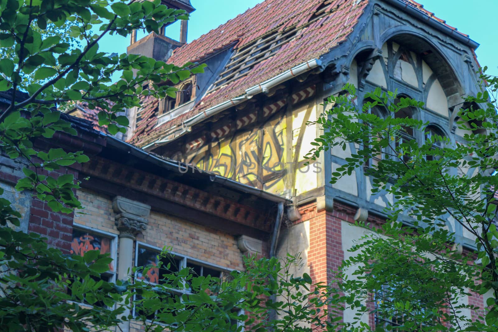 Ruins of Beelitz-Heilstätten Lost place Berlin Brandenburg;