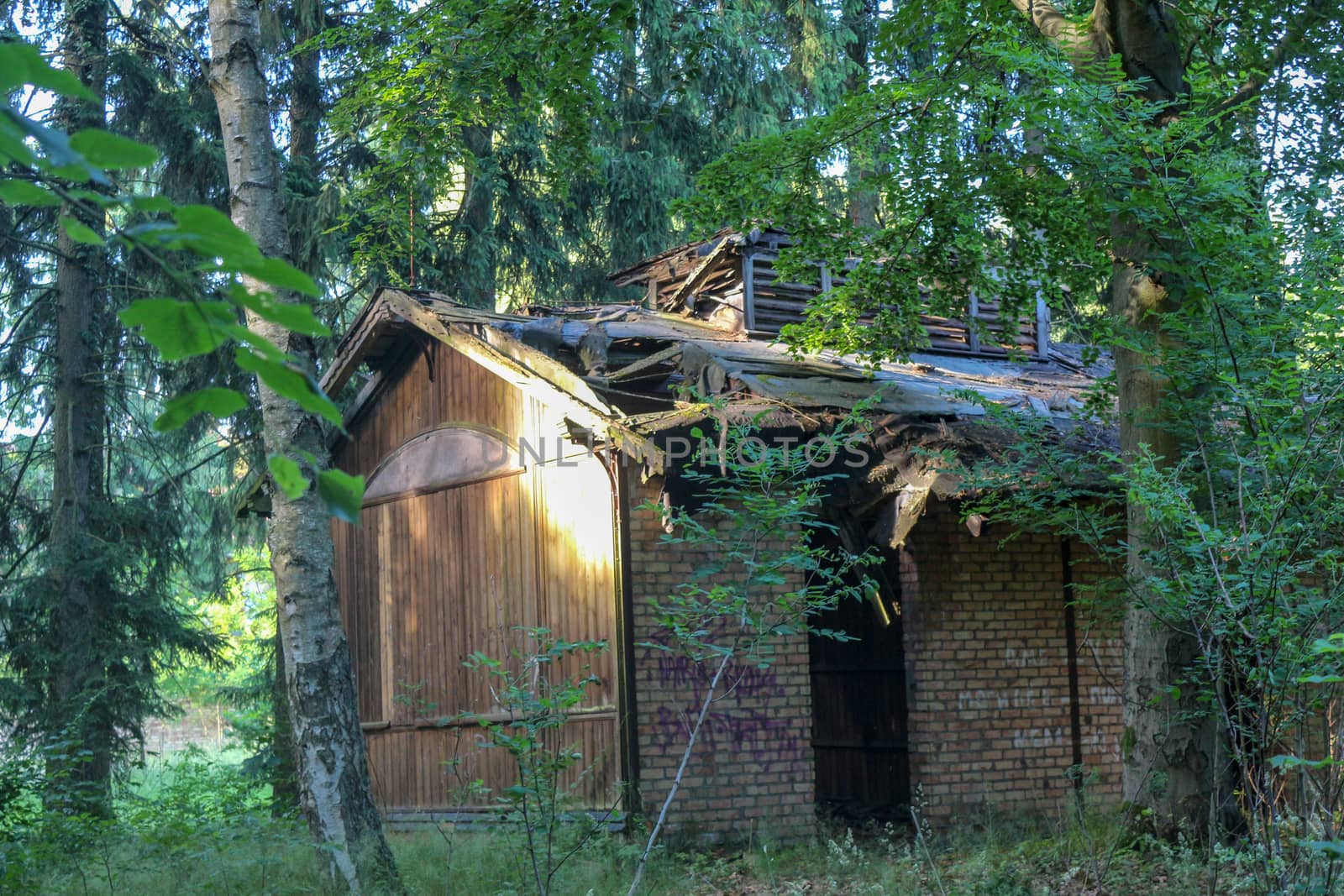 Ruins of Beelitz-Heilstätten Lost place Berlin Brandenburg;