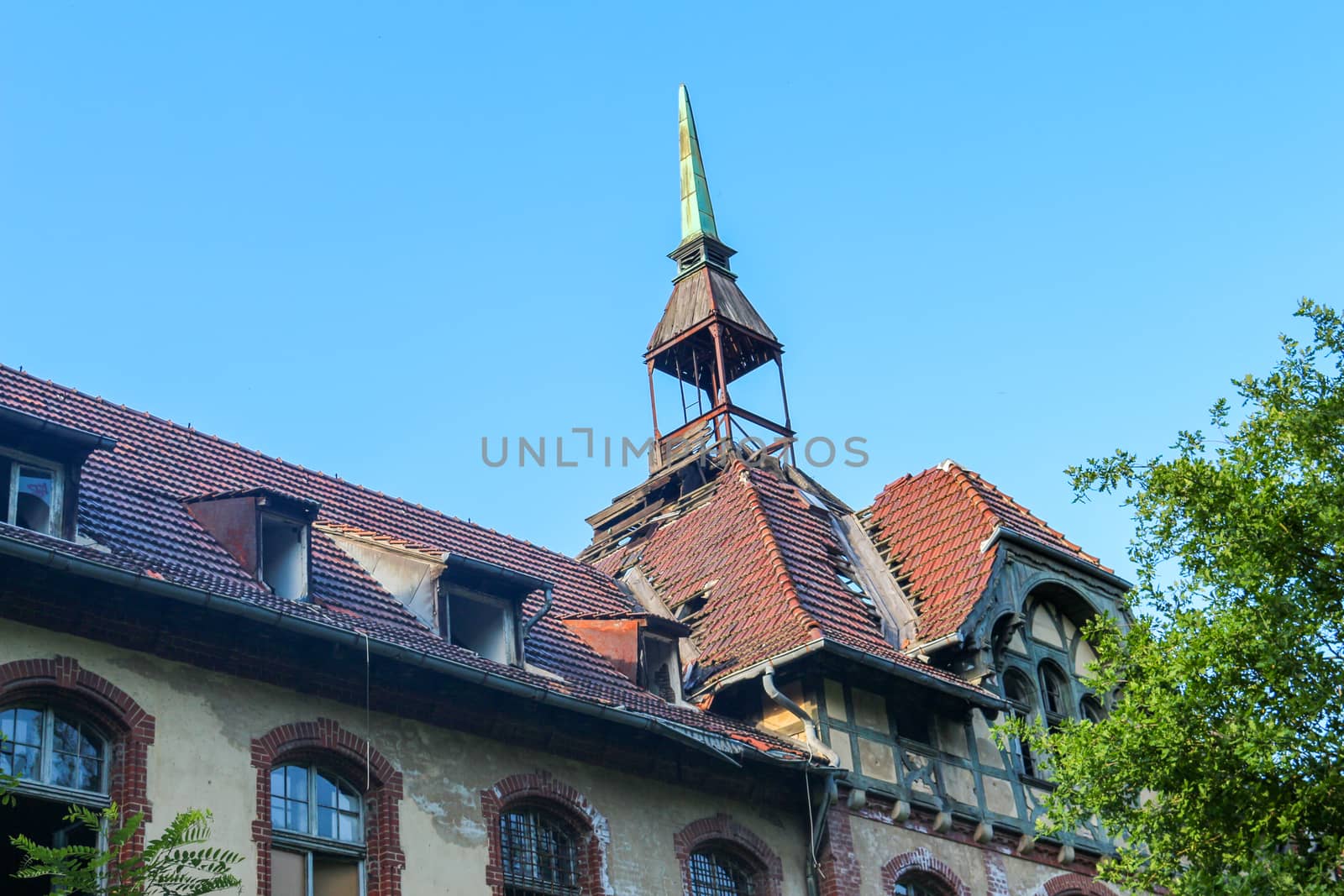 Ruins of Beelitz-Heilstätten Lost place Berlin Brandenburg;