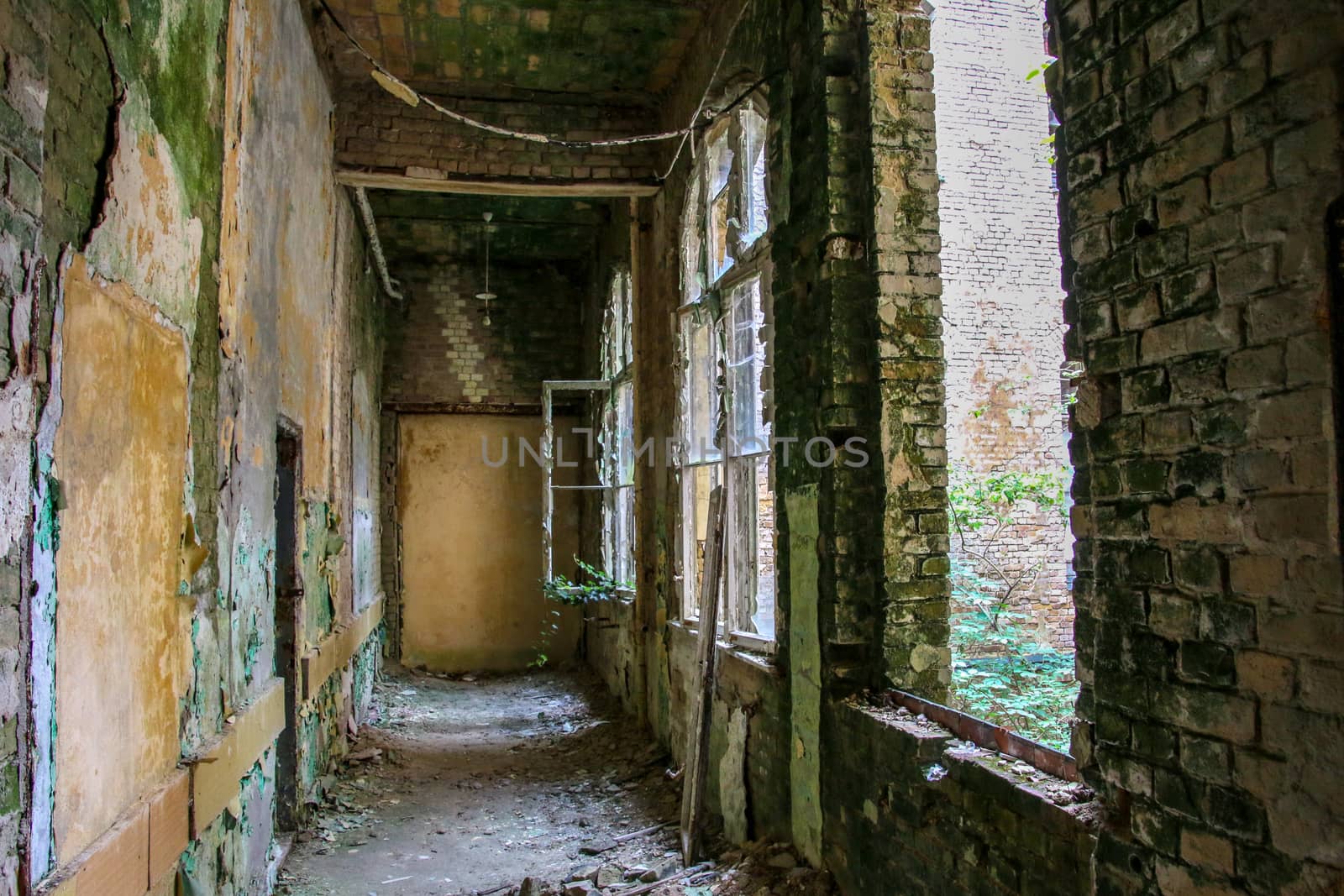 Ruins of Beelitz-Heilstätten Lost place Berlin Brandenburg;
