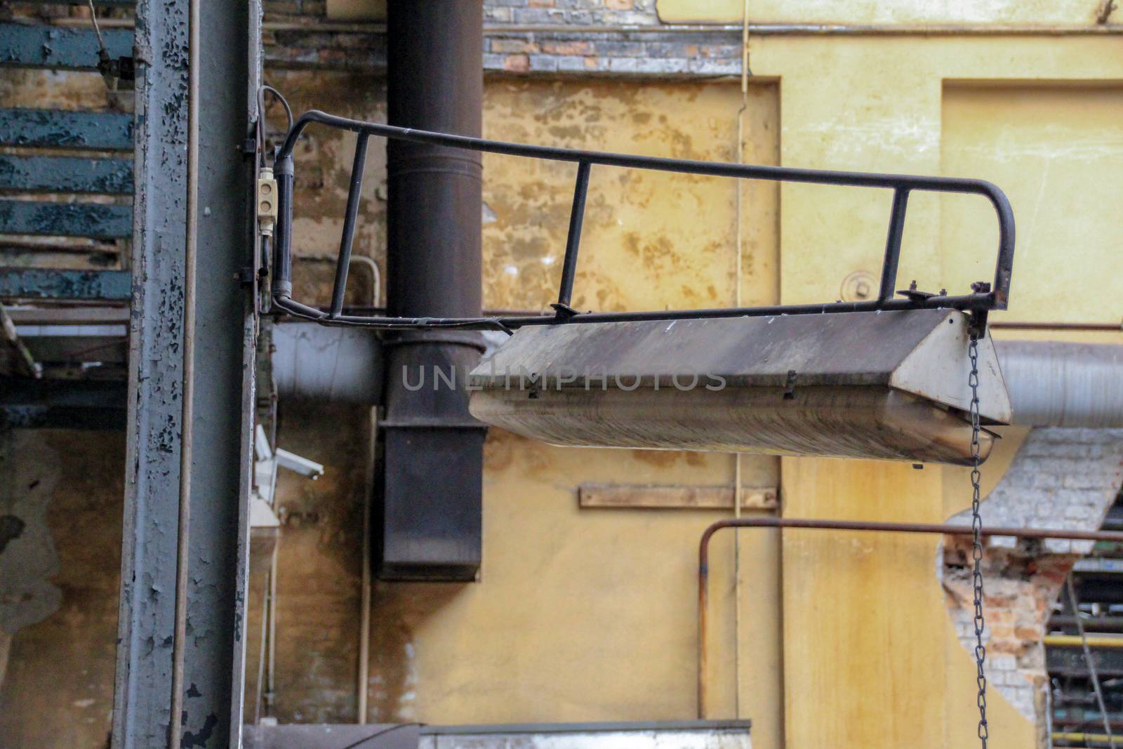 Lost Place garage of railway