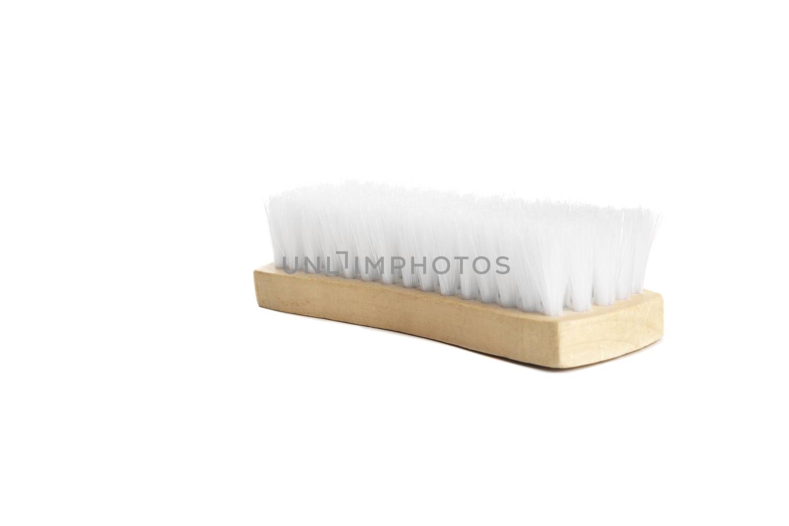 clothes cleaning brush isolated on white background