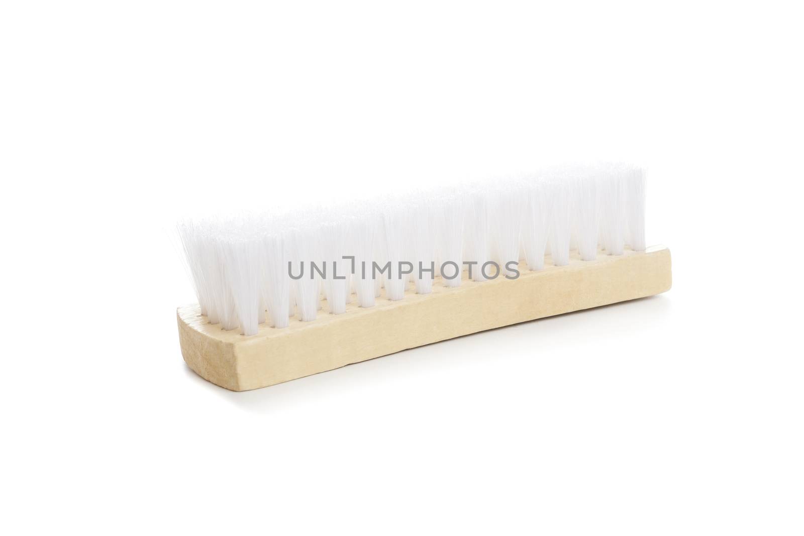 clothes cleaning brush isolated on white background