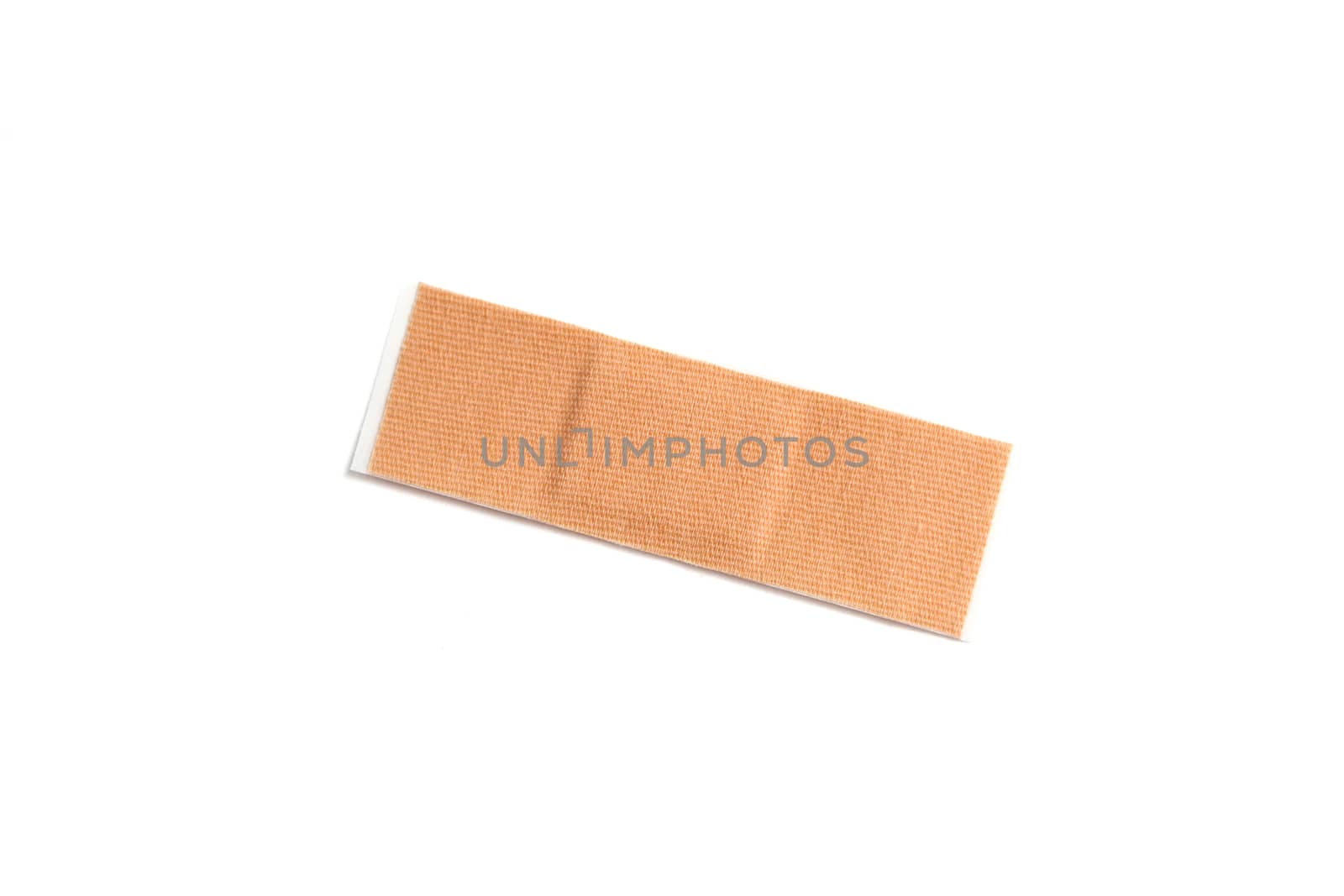 Medical patch isolated on white background