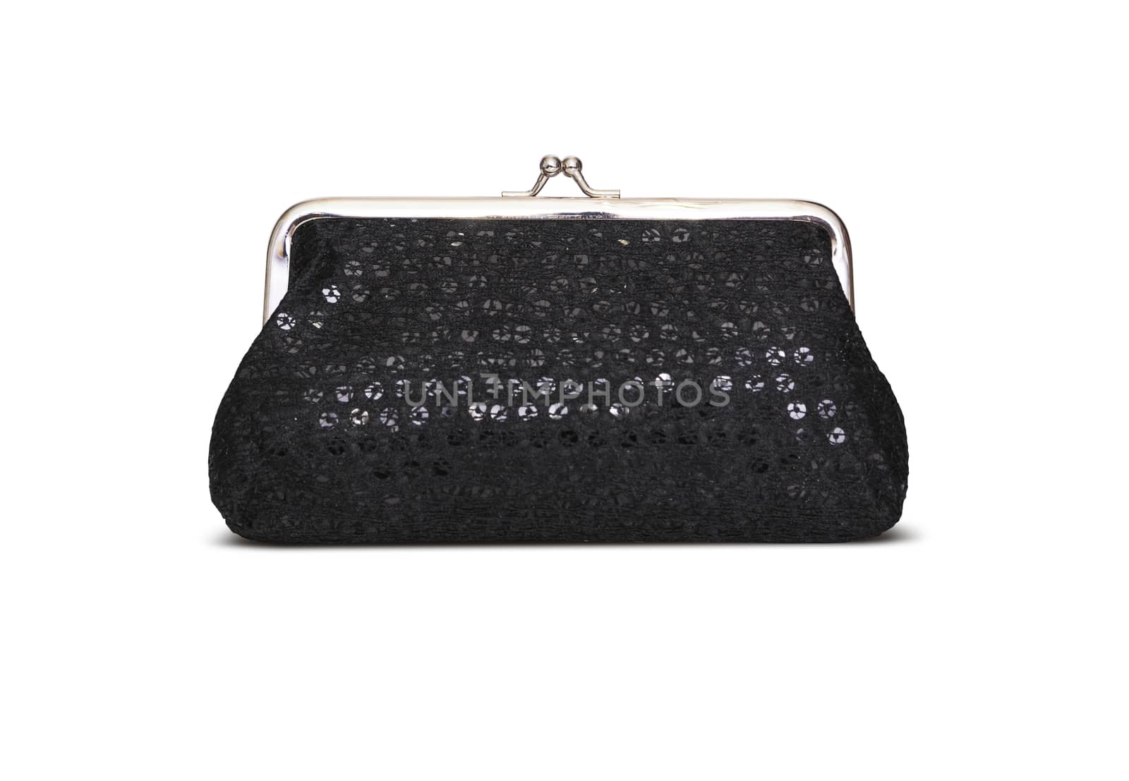 Women's cosmetic bag, purse black. by SlayCer