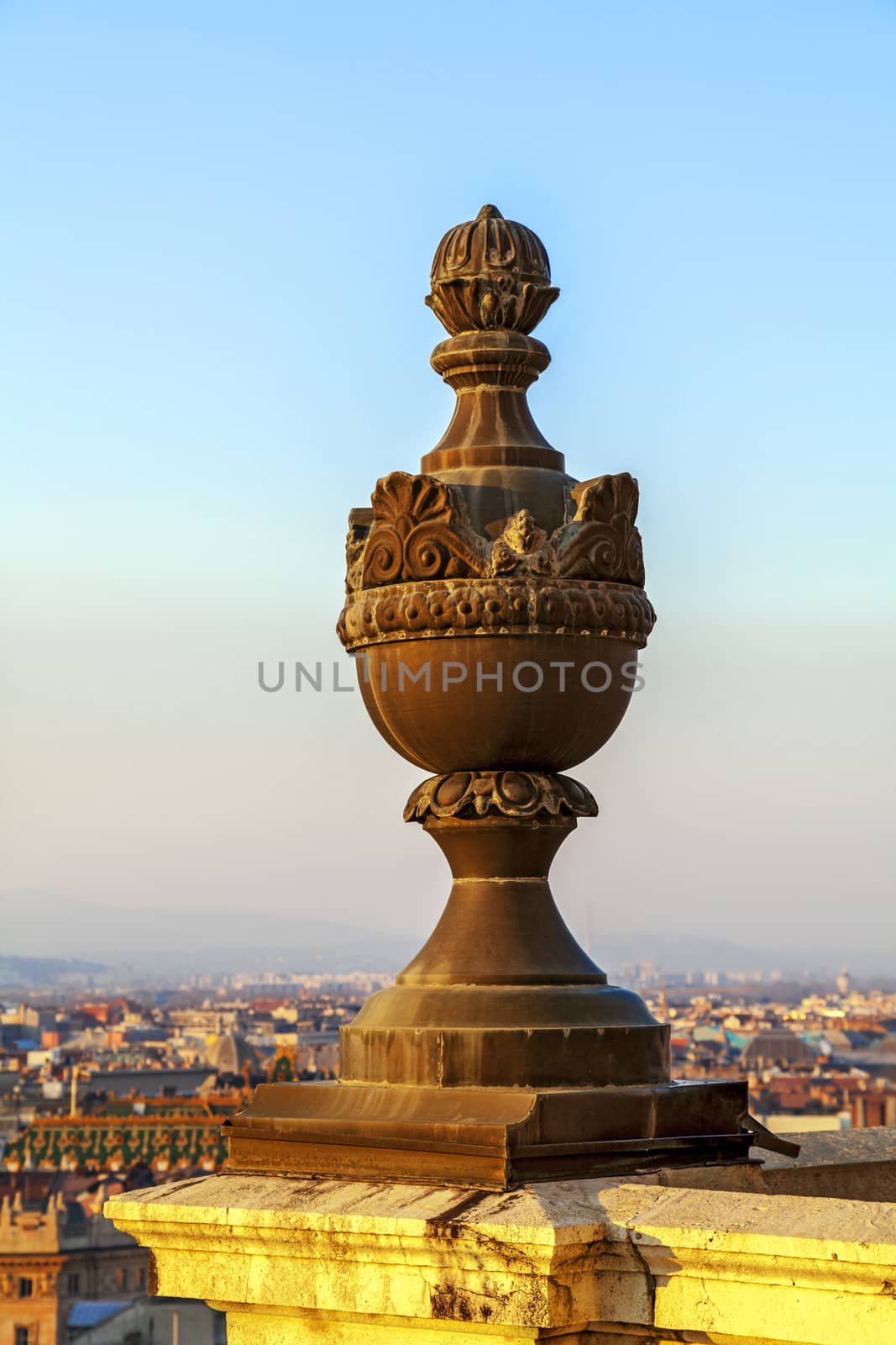 View of Budapest from St. Stephen Basilica by Goodday