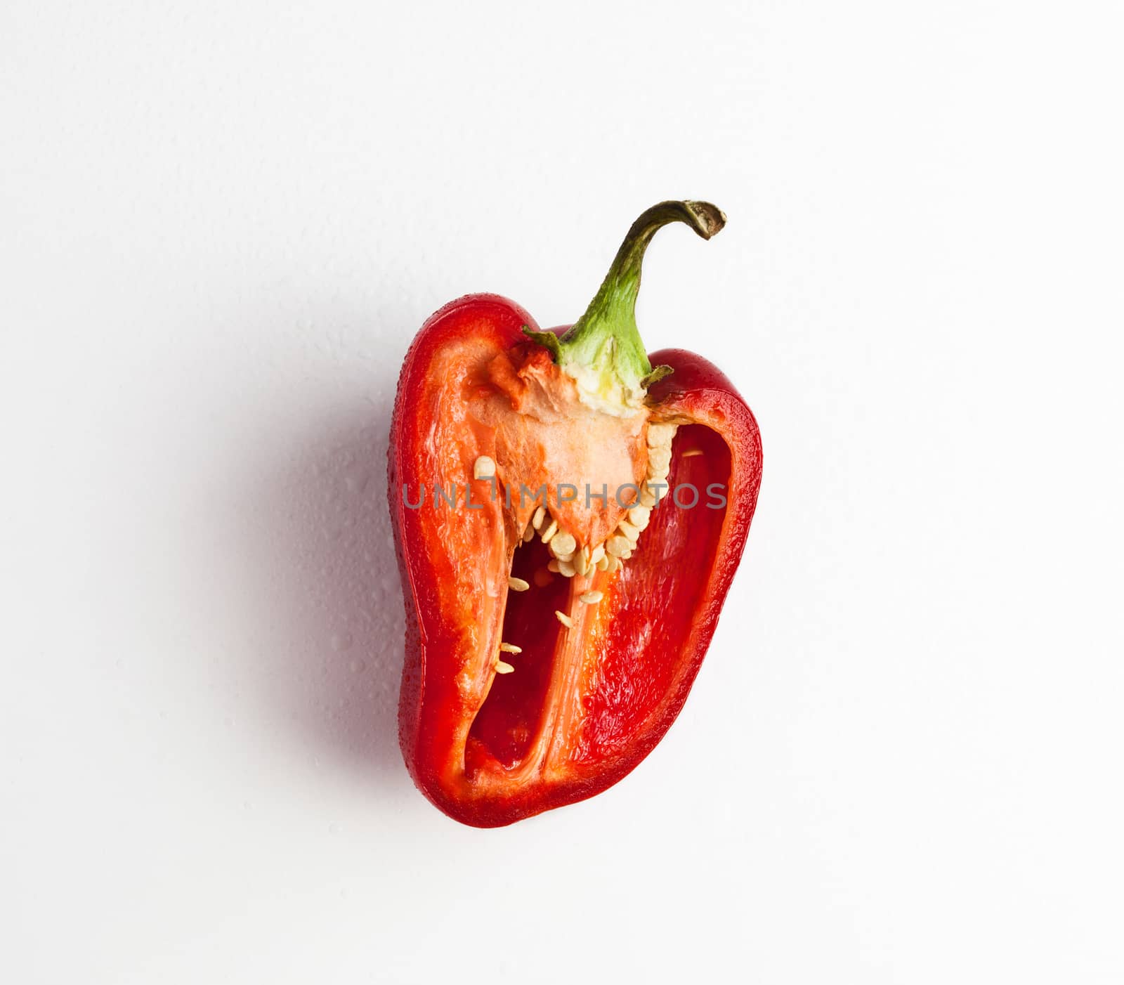 Red pepper and slice