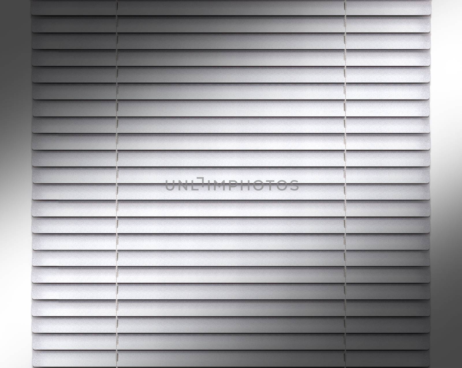 Silver horizontal Blinds window decoration interior of room