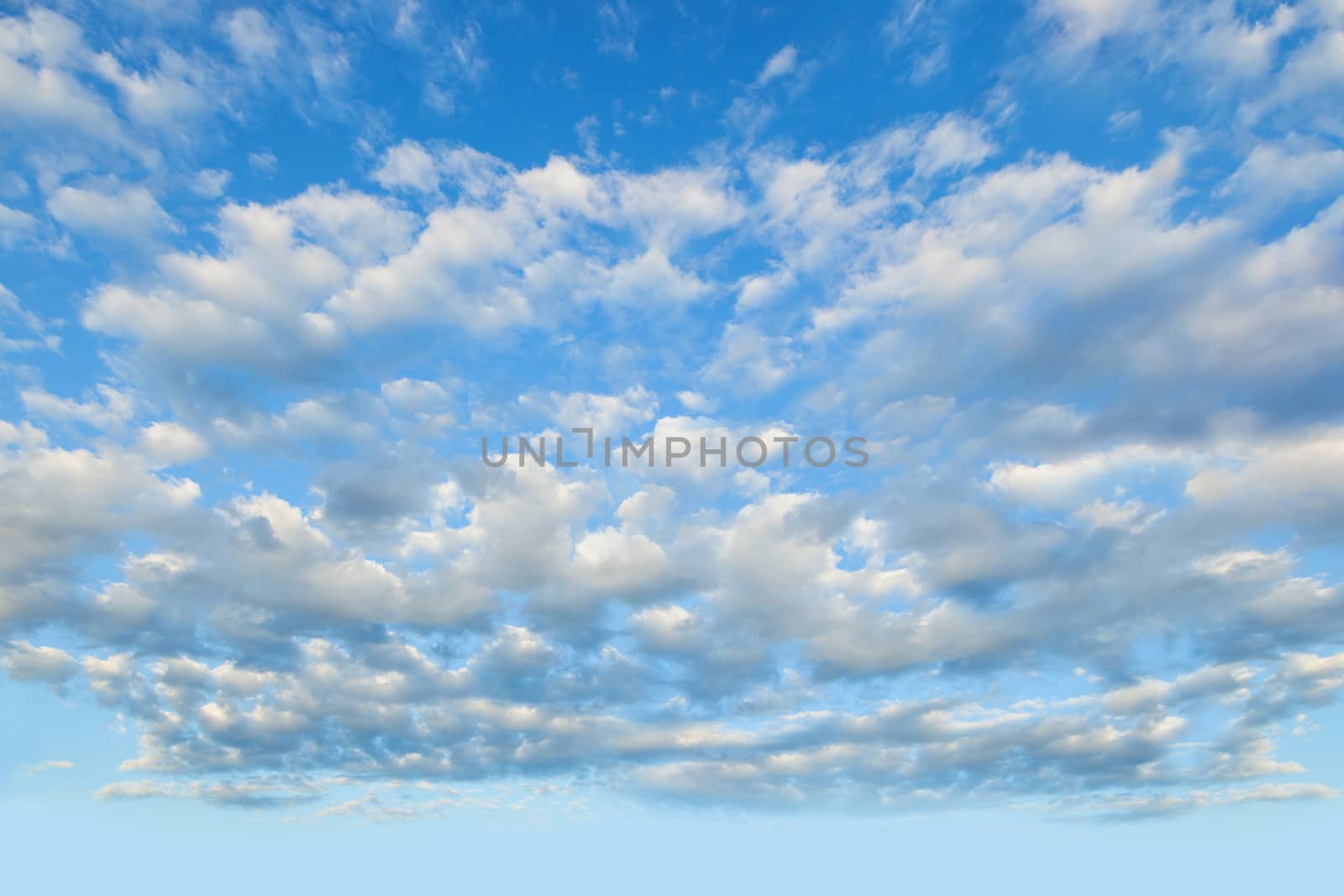 Blue sky background with white cloudy concept.