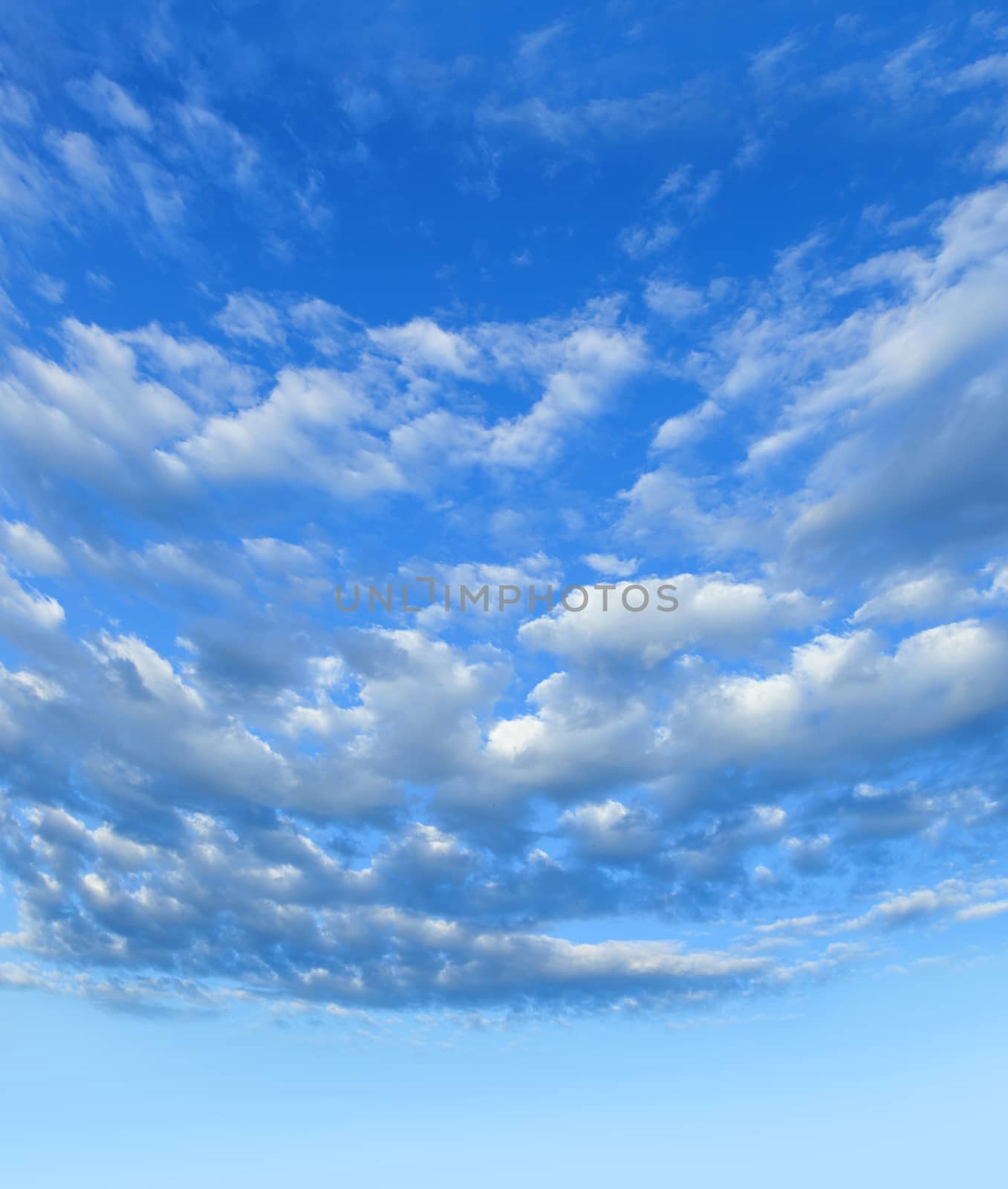 Blue sky background with white cloudy concept.
