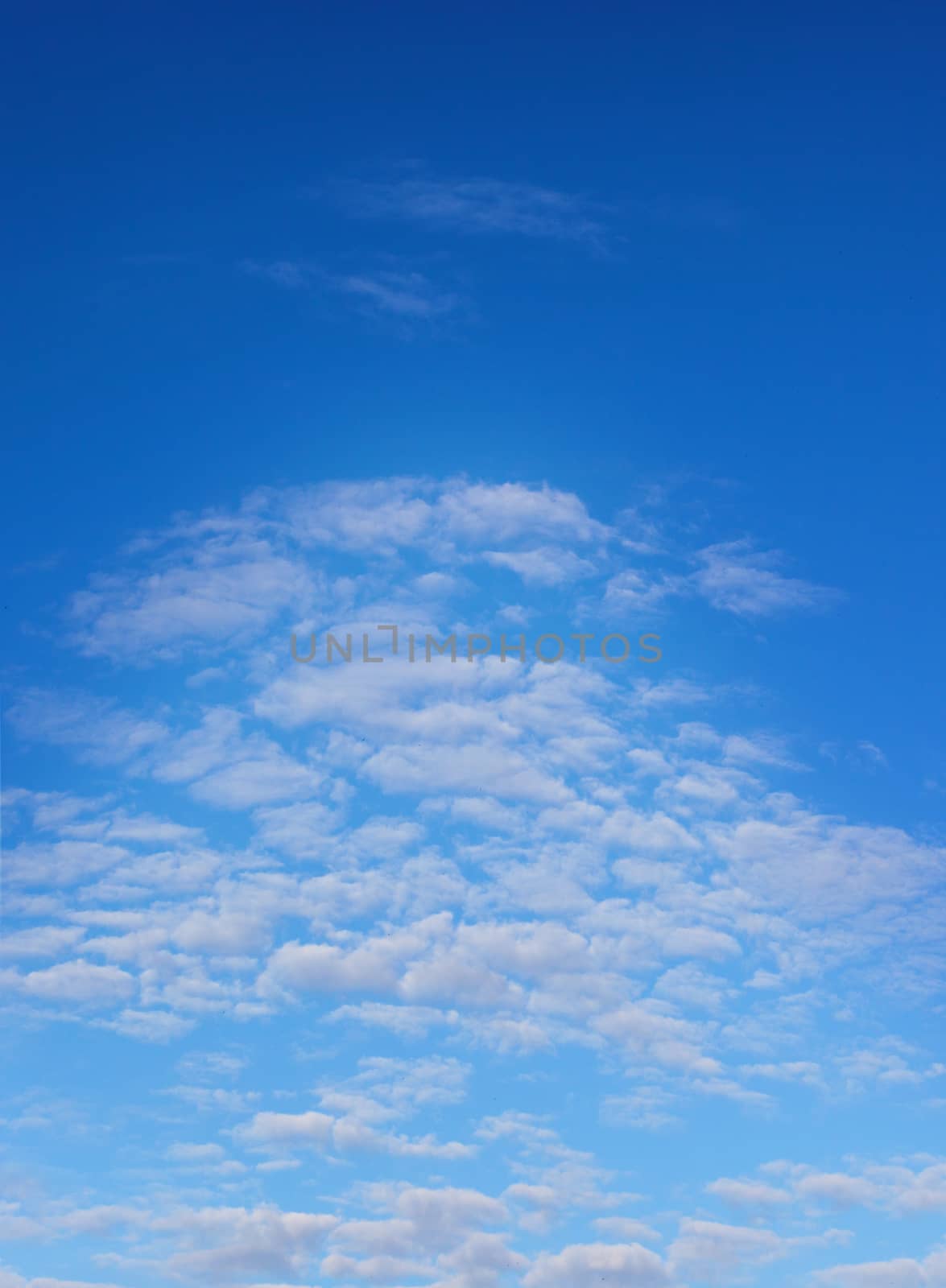 Blue sky background with white cloudy concept.