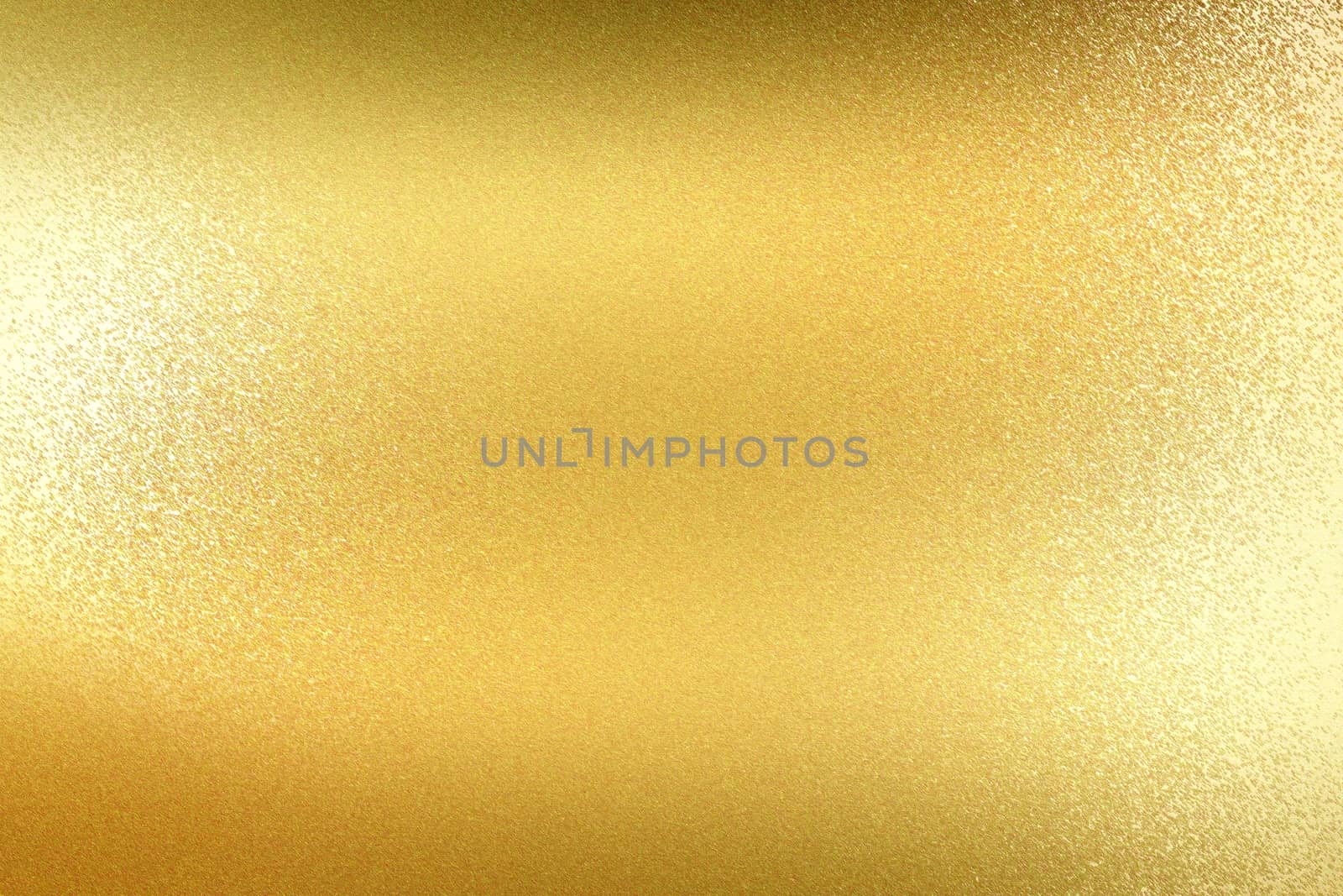 Abstract background, glowing gold wall surface